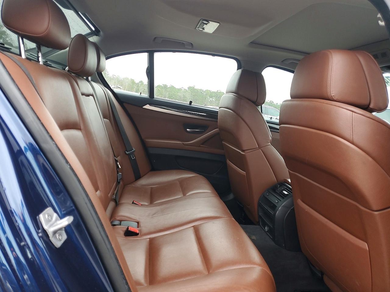2013 Bmw 528 I Blue vin: WBAXG5C53DDY32474