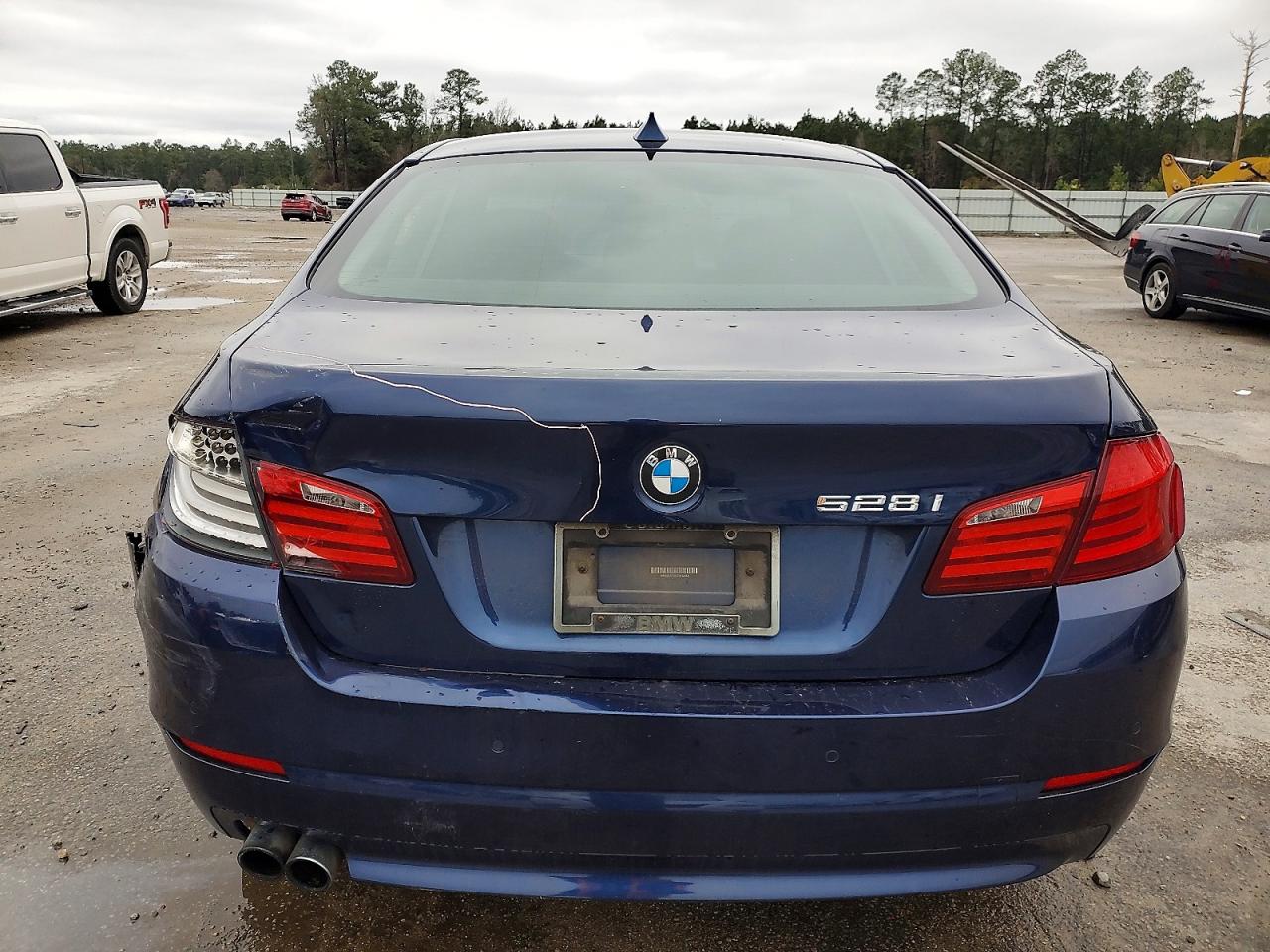 2013 Bmw 528 I Blue vin: WBAXG5C53DDY32474
