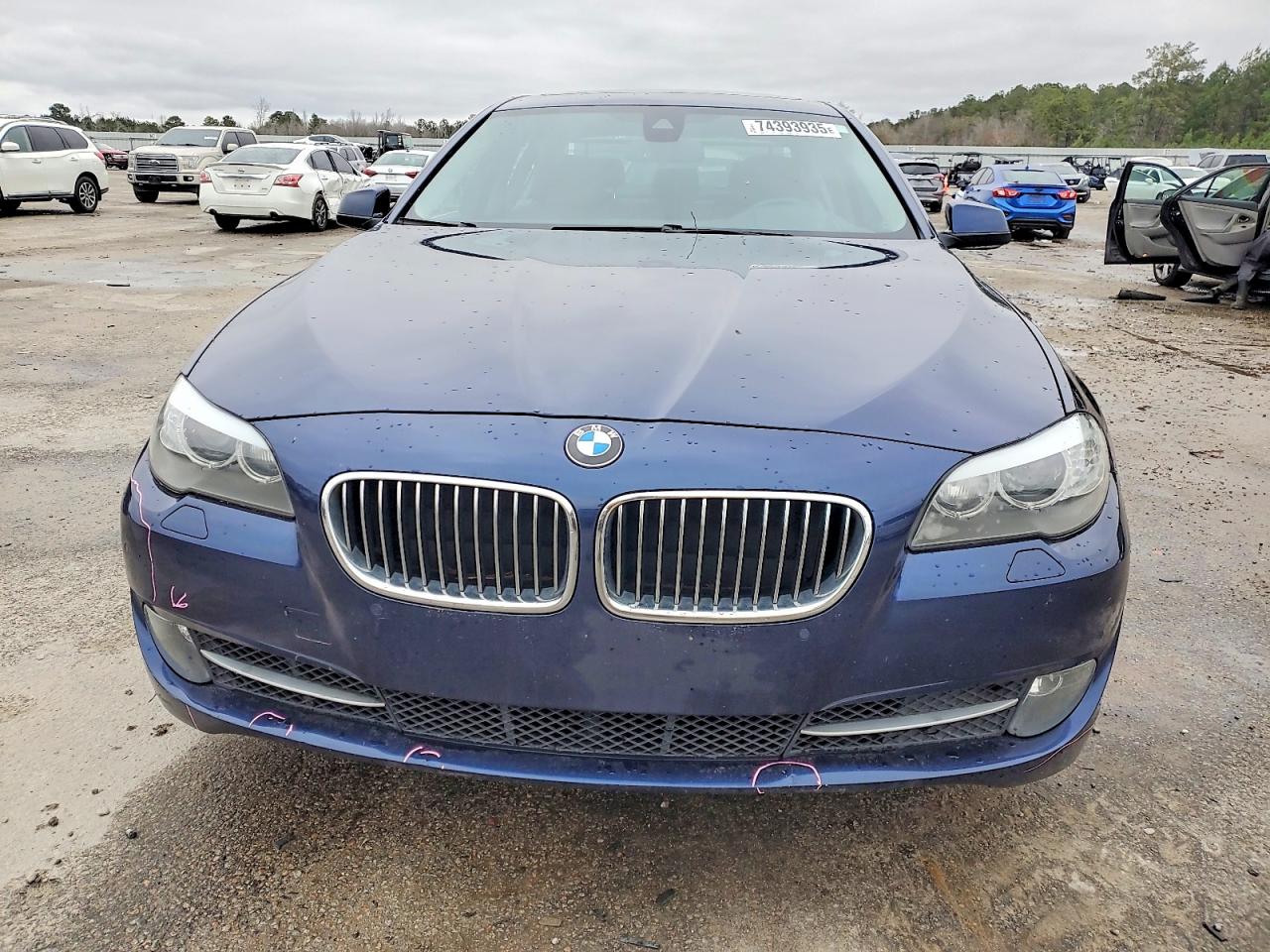 2013 Bmw 528 I Blue vin: WBAXG5C53DDY32474