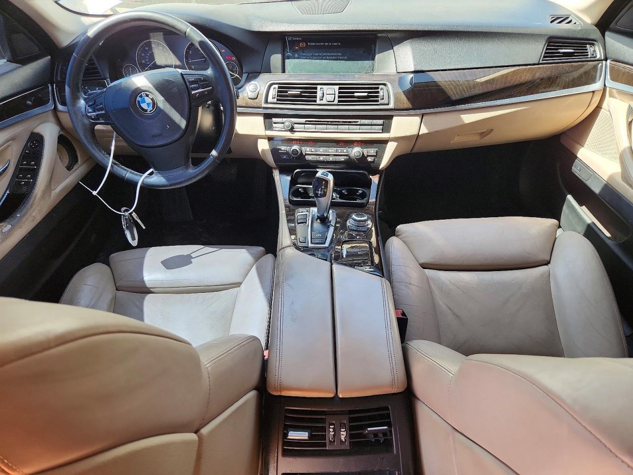 2012 Bmw 528 I White vin: WBAXG5C54CDW66268