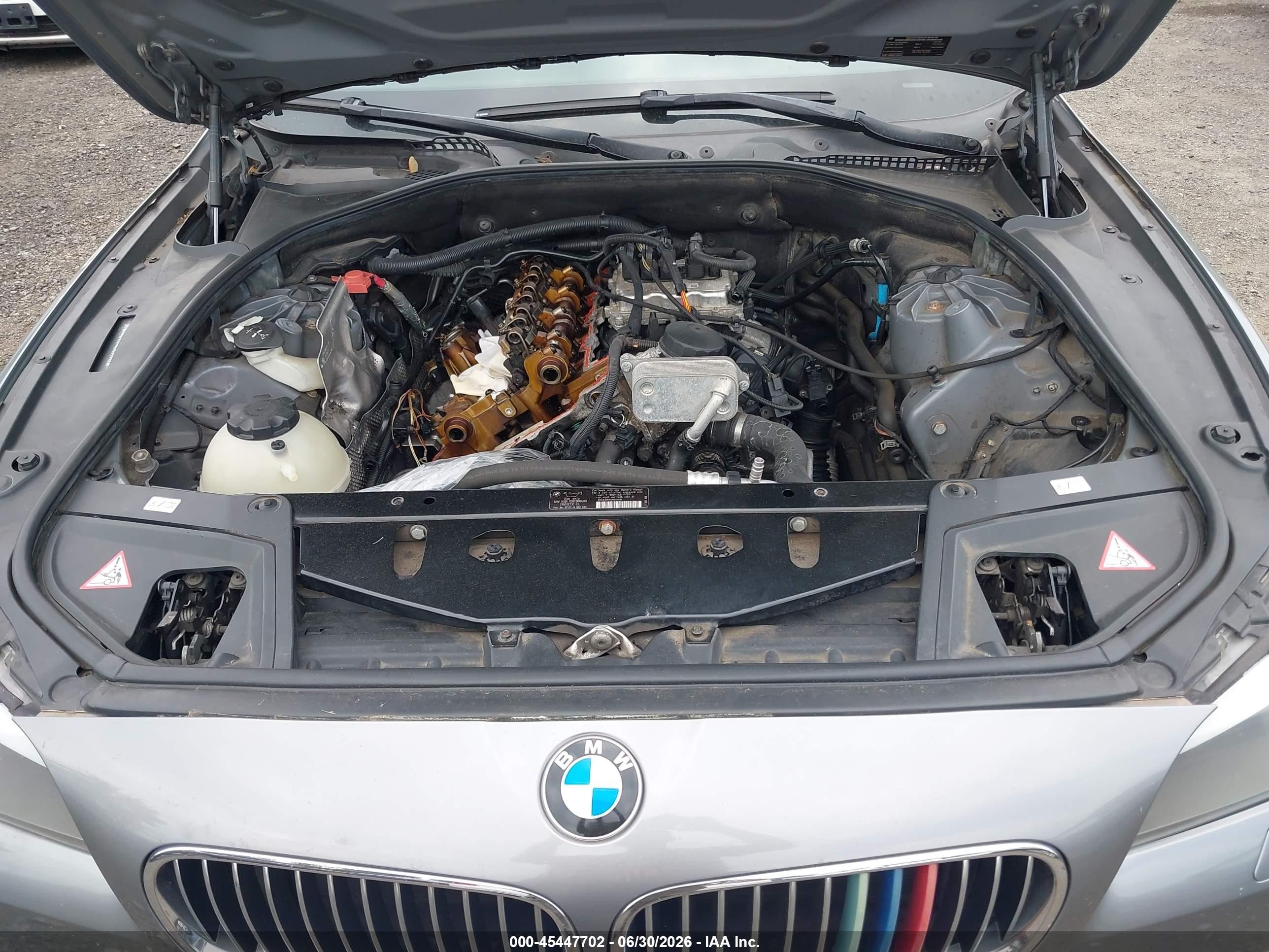 2012 Bmw 528i   Gray vin: WBAXG5C54CDX03190