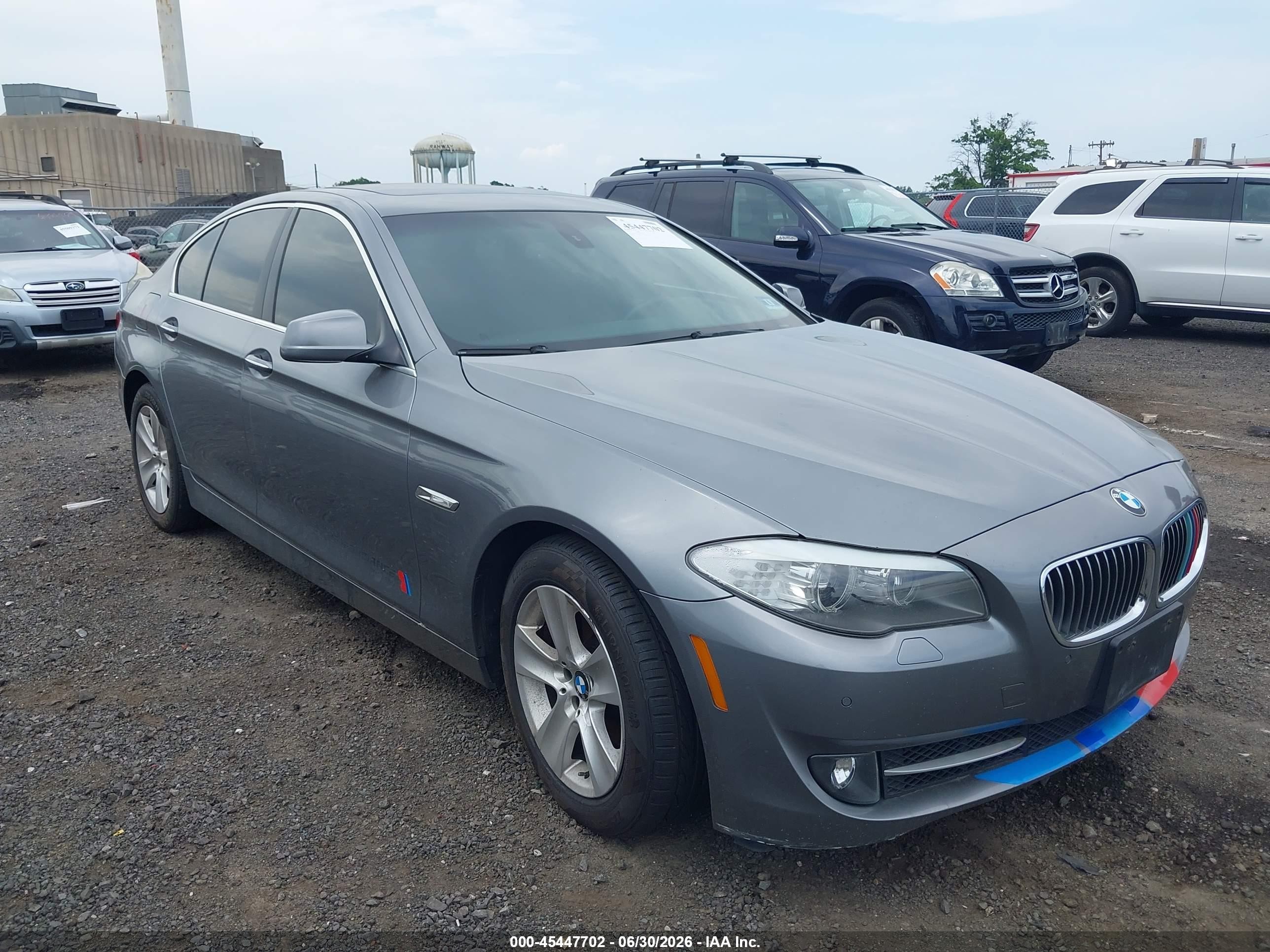 2012 Bmw 528i   Gray vin: WBAXG5C54CDX03190