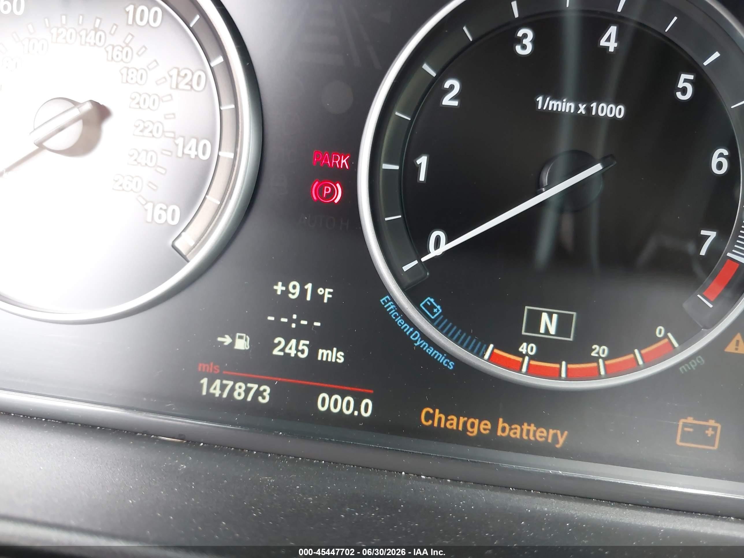 2012 Bmw 528i   Gray vin: WBAXG5C54CDX03190