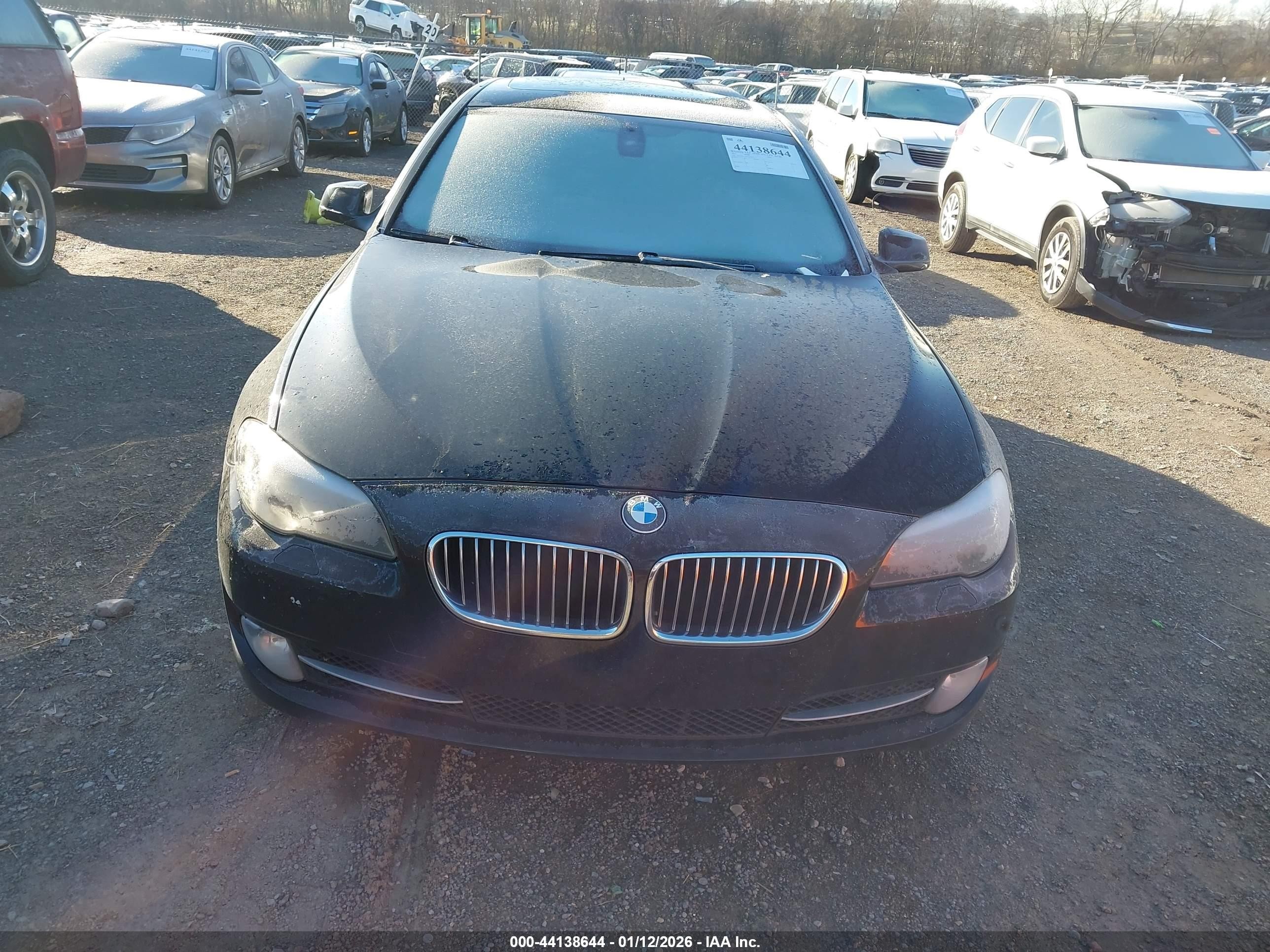 2012 Bmw 528i   Black vin: WBAXG5C54CDY30103