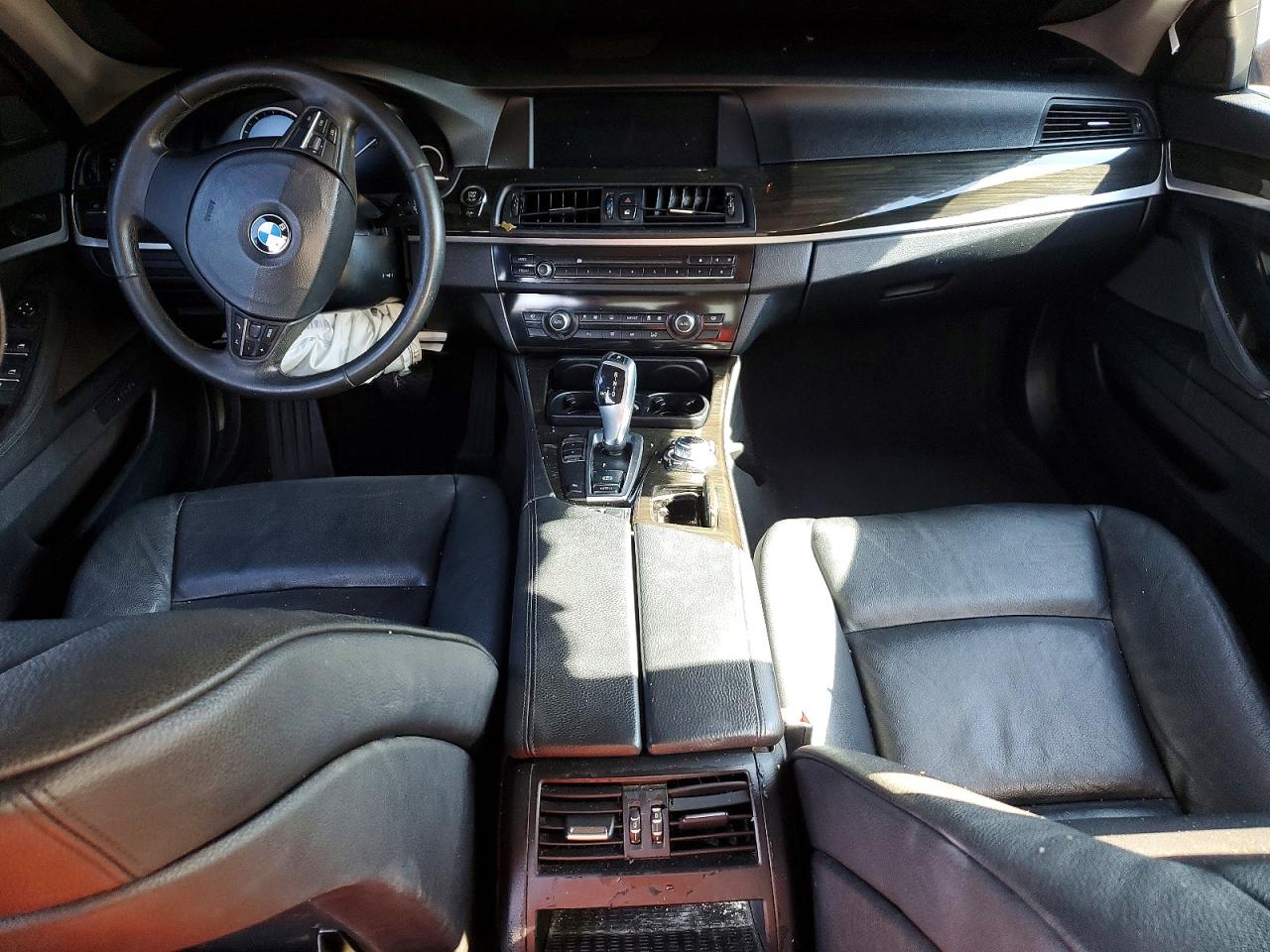 2013 Bmw 528 I White vin: WBAXG5C54DD230182
