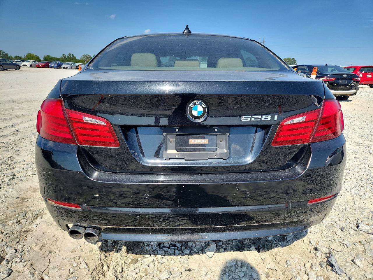 2013 Bmw 528 I Черный vin: WBAXG5C54DD234300