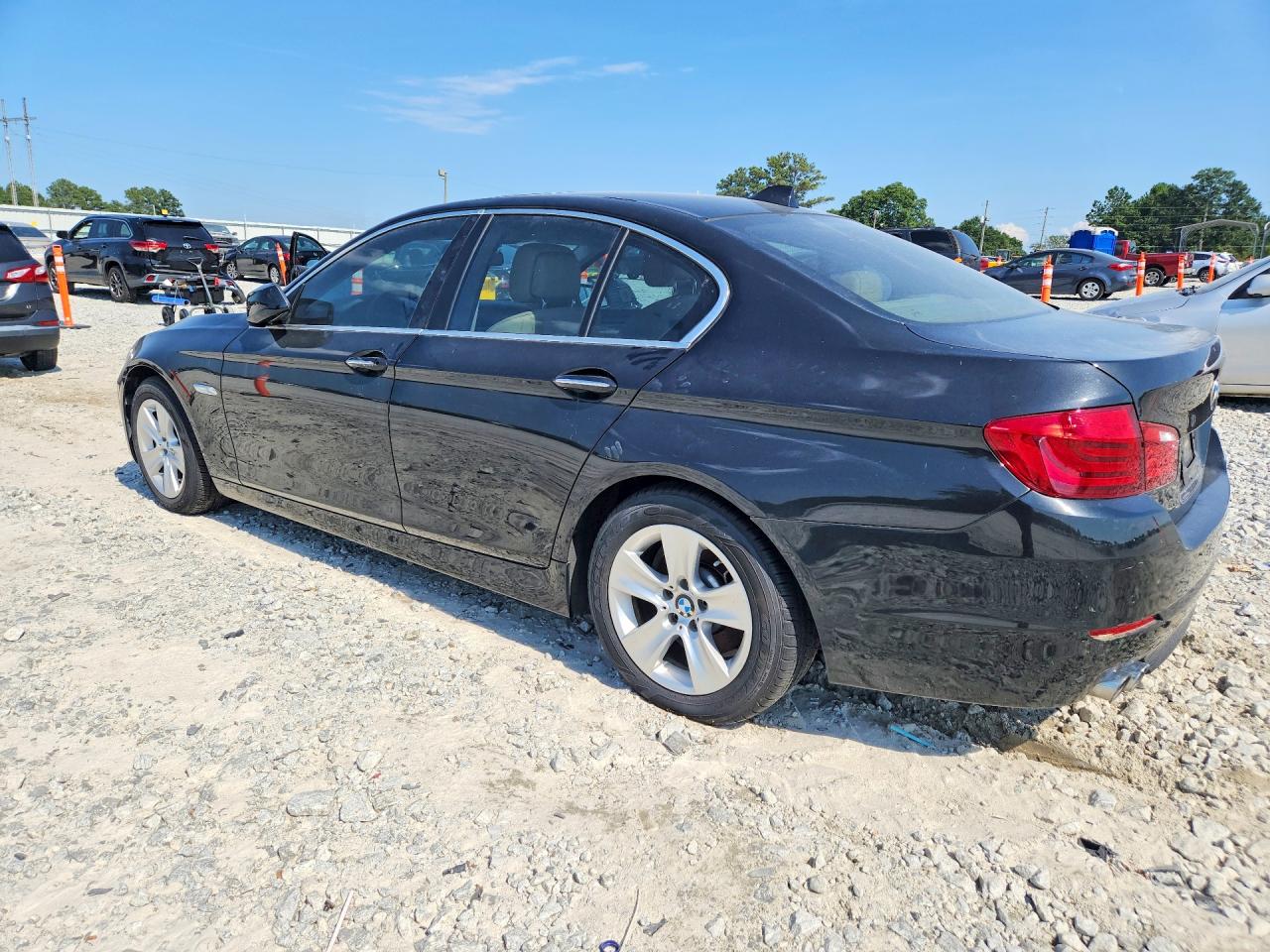 2013 Bmw 528 I Черный vin: WBAXG5C54DD234300