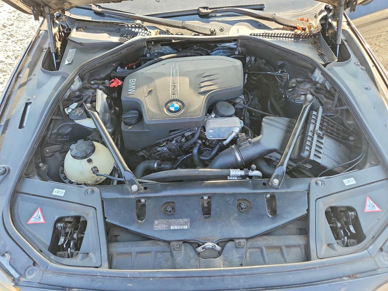 2013 Bmw 528 I Черный vin: WBAXG5C54DD234300