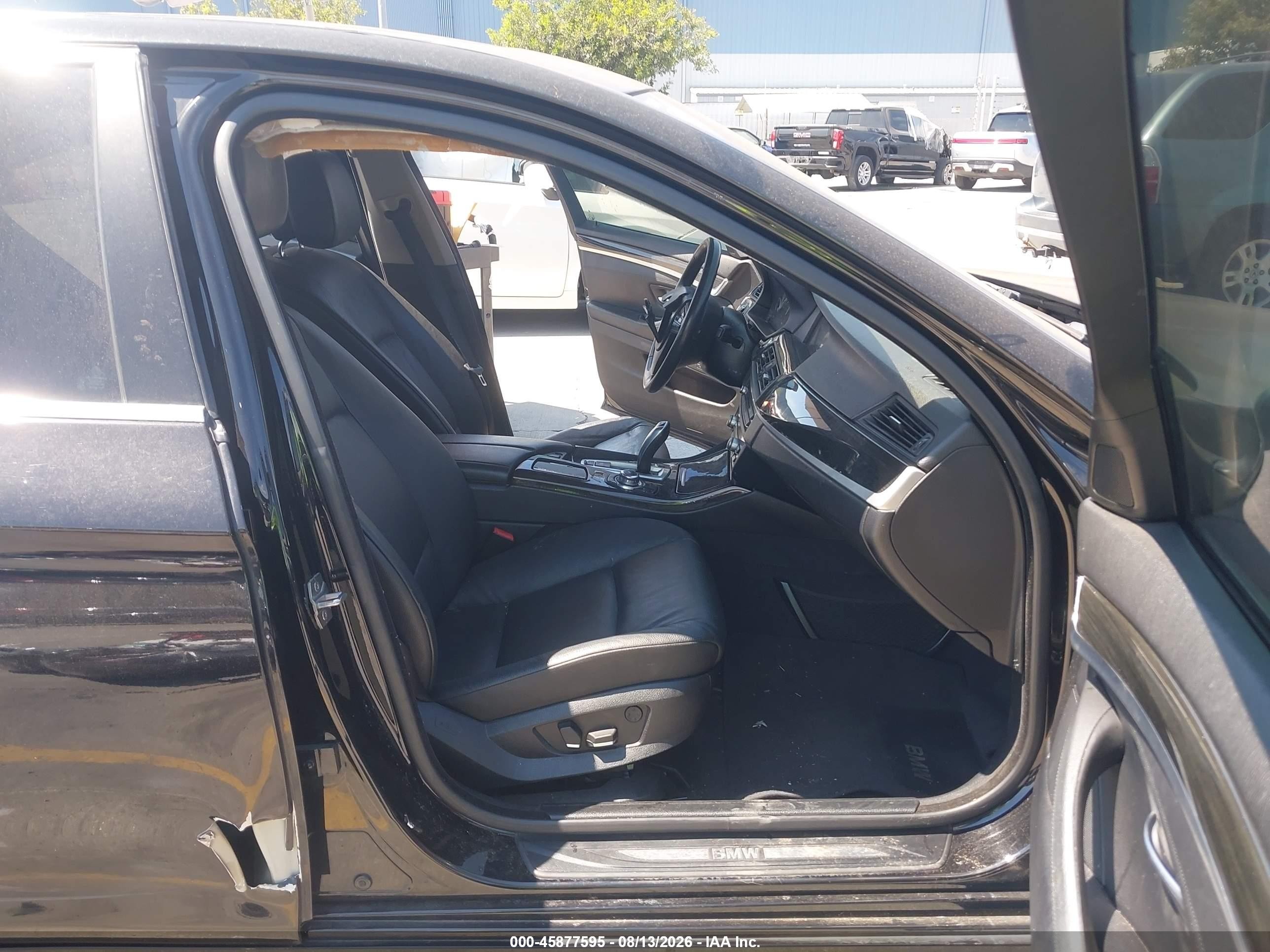 2013 Bmw 528i   Black vin: WBAXG5C54DDY32094