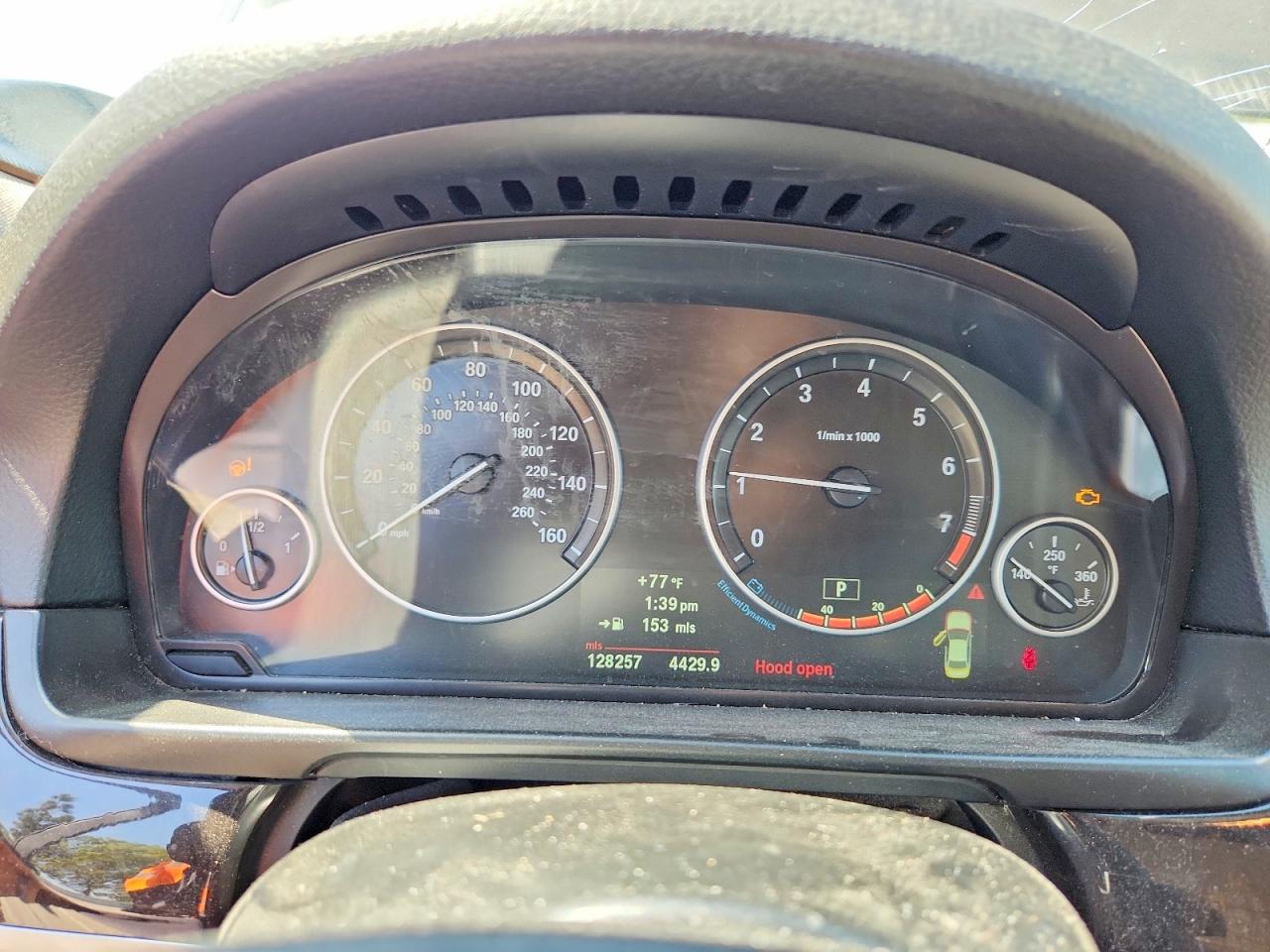 2013 Bmw 528 I Черный vin: WBAXG5C54DDY35299