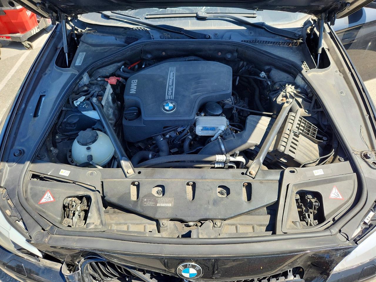 2013 Bmw 528 I Черный vin: WBAXG5C54DDY35299