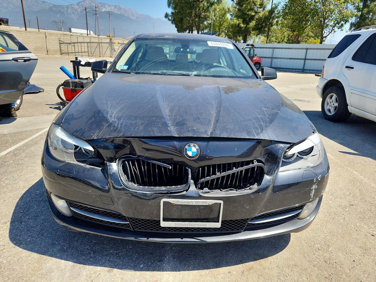2013 Bmw 528 I Черный vin: WBAXG5C54DDY35299