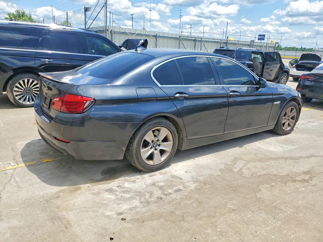 2012 Bmw 528 I Черный vin: WBAXG5C55CDW24532