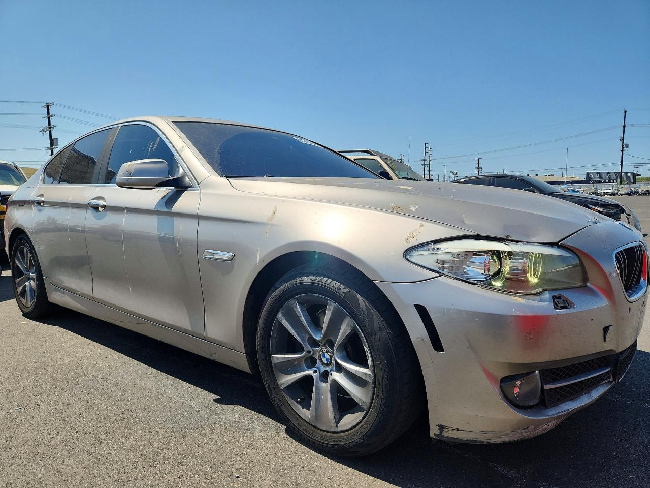 2012 Bmw 528 I Brown vin: WBAXG5C55CDW85458