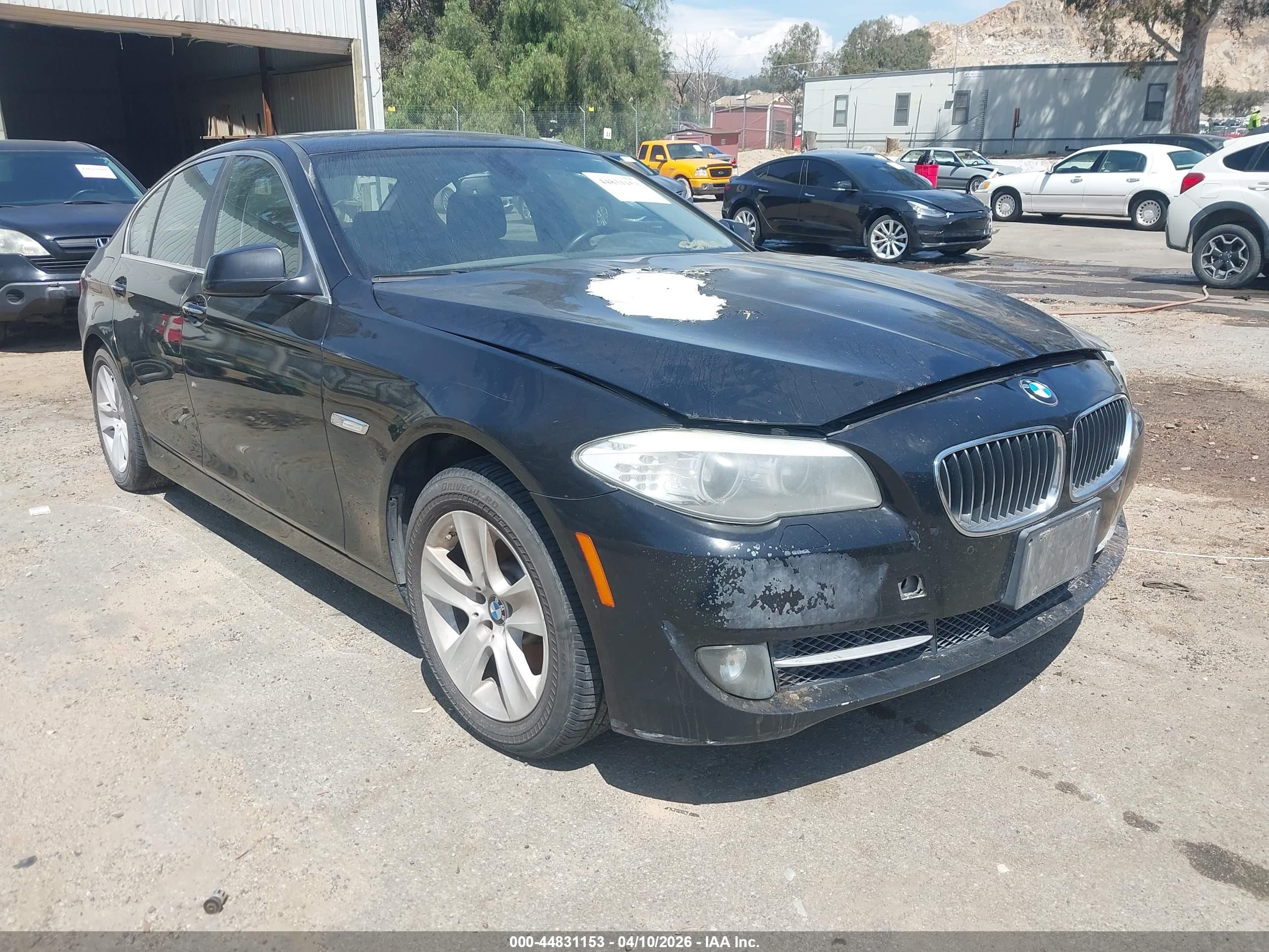 2012 Bmw 528i   Черный vin: WBAXG5C55CDX02730