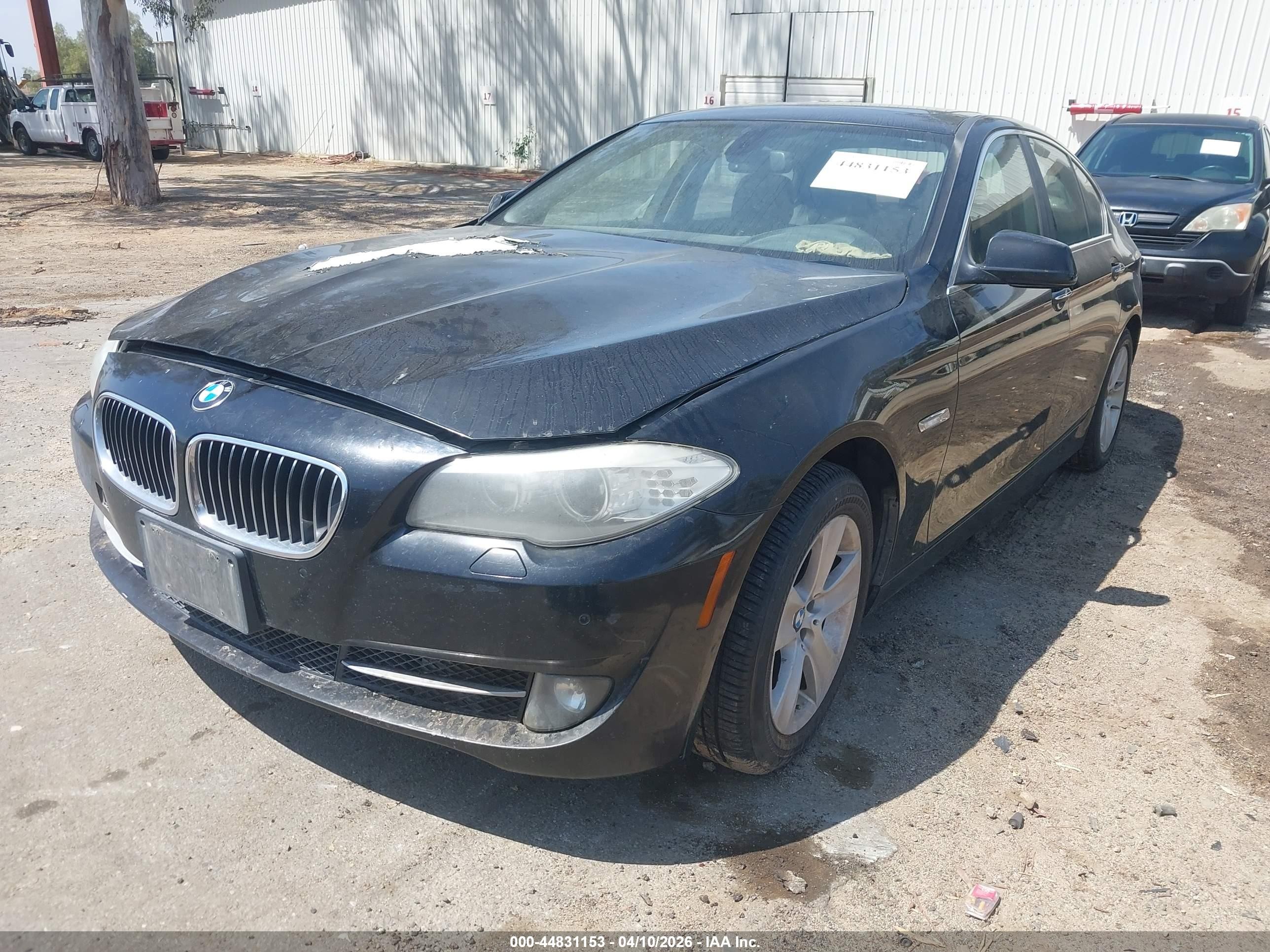 2012 Bmw 528i   Черный vin: WBAXG5C55CDX02730