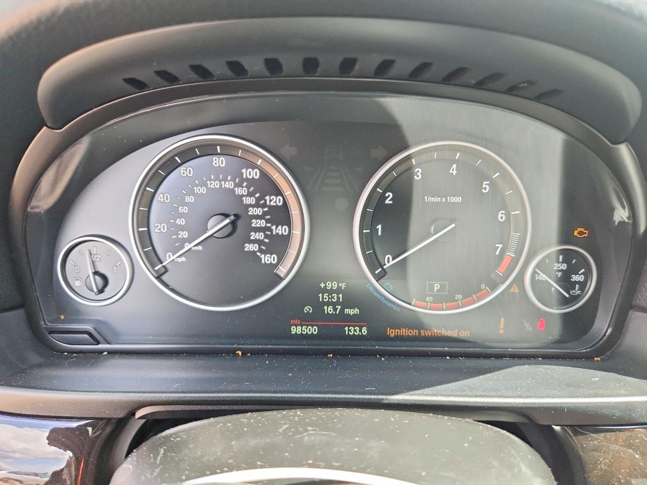 2012 Bmw 528 I Gray vin: WBAXG5C55CDX06440