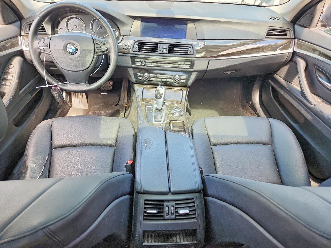 2013 Bmw 528 I Черный vin: WBAXG5C55DD230563
