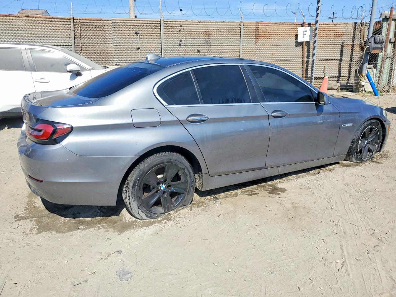 2013 Bmw 528 I Gray vin: WBAXG5C55DD233382