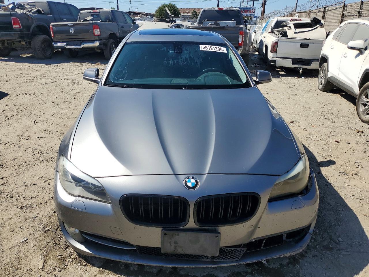 2013 Bmw 528 I Gray vin: WBAXG5C55DD233382