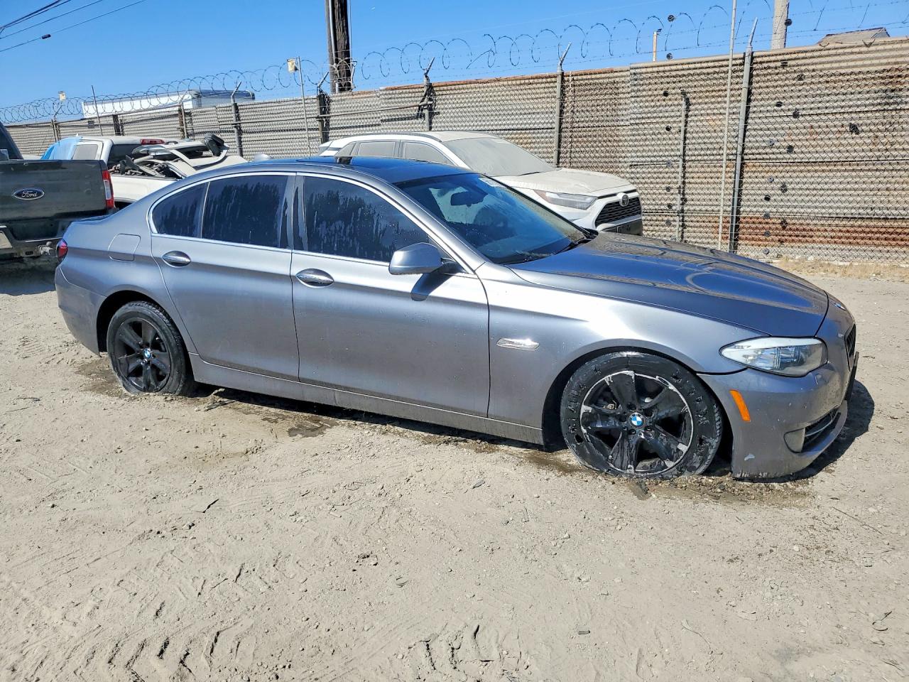 2013 Bmw 528 I Gray vin: WBAXG5C55DD233382