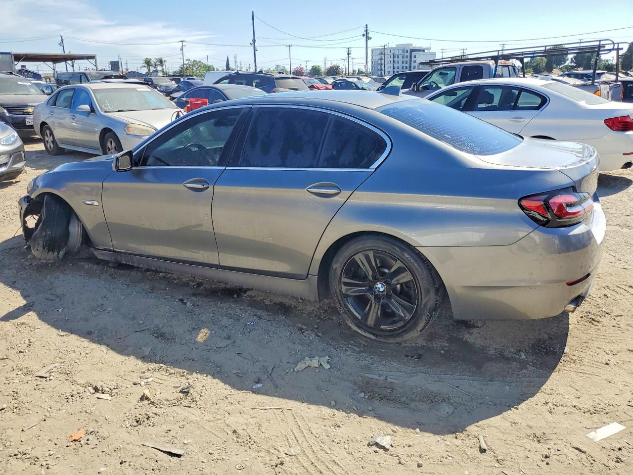 2013 Bmw 528 I Gray vin: WBAXG5C55DD233382