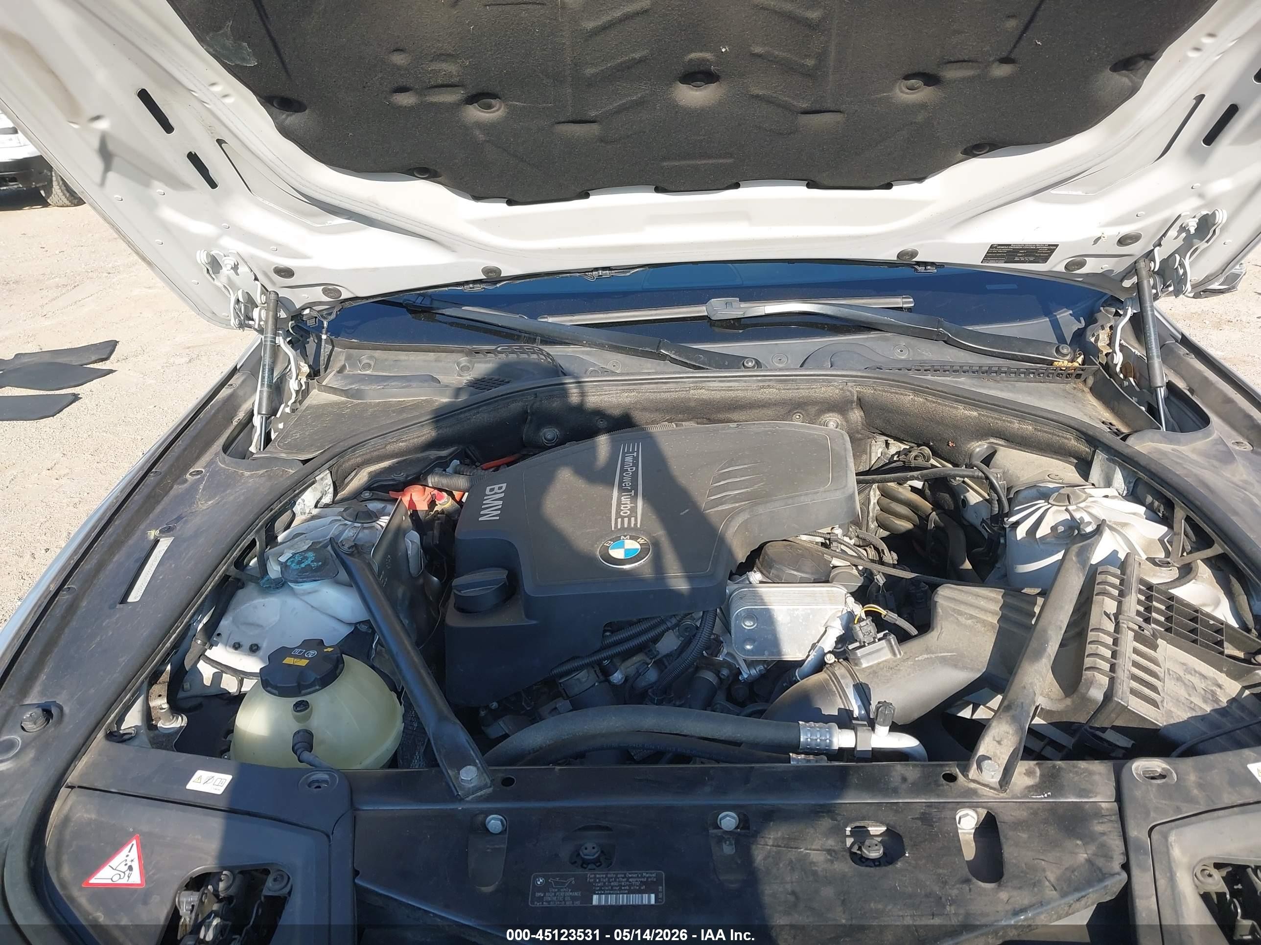 2013 Bmw 528i   Серебряный vin: WBAXG5C55DDY35263