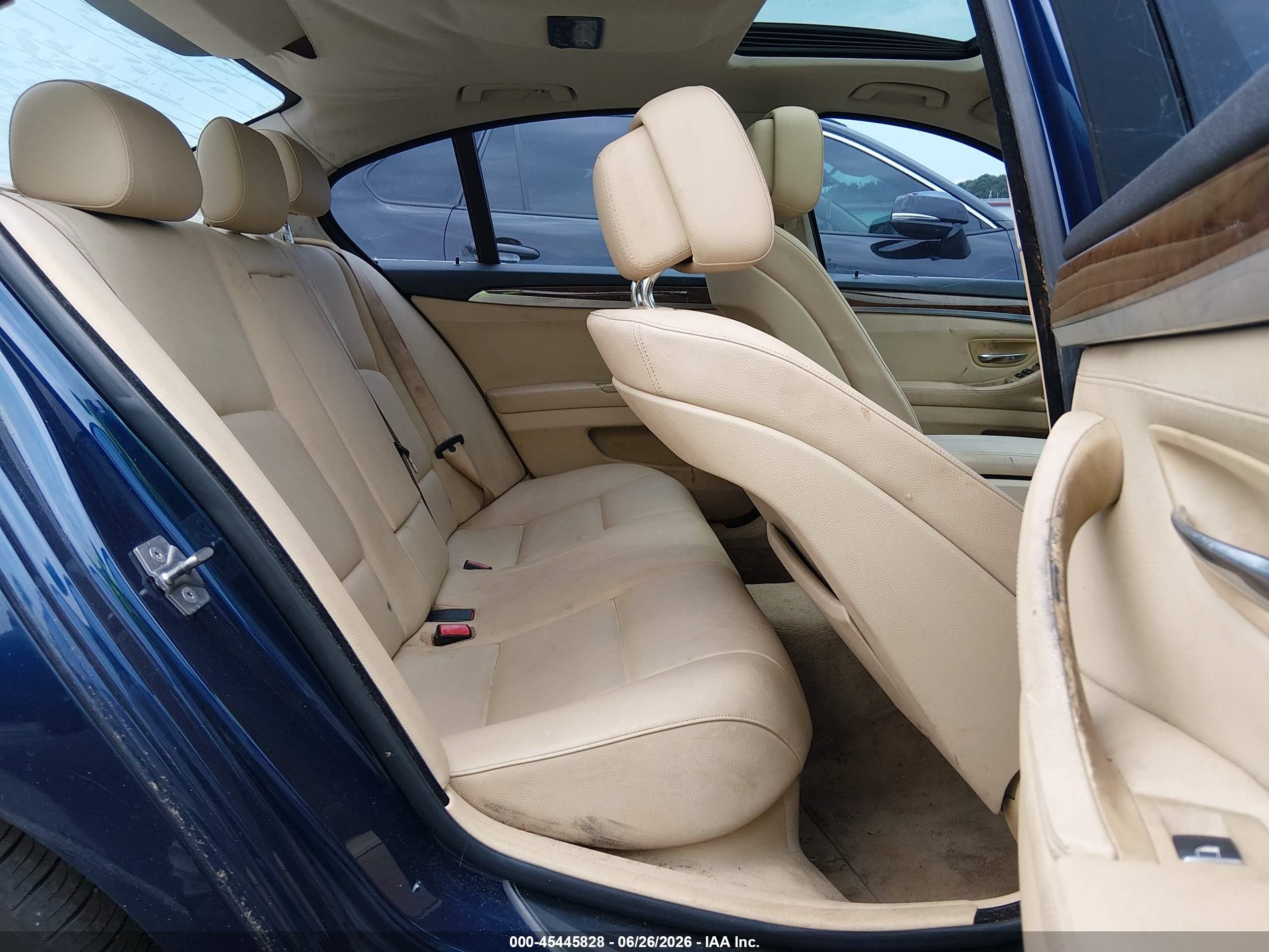 2012 Bmw 528i   Dark Blue vin: WBAXG5C56CDY28580