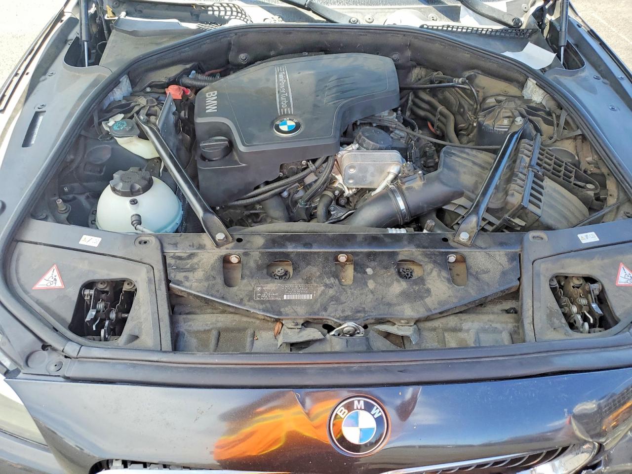 2013 Bmw 528 I Black vin: WBAXG5C56DD230491