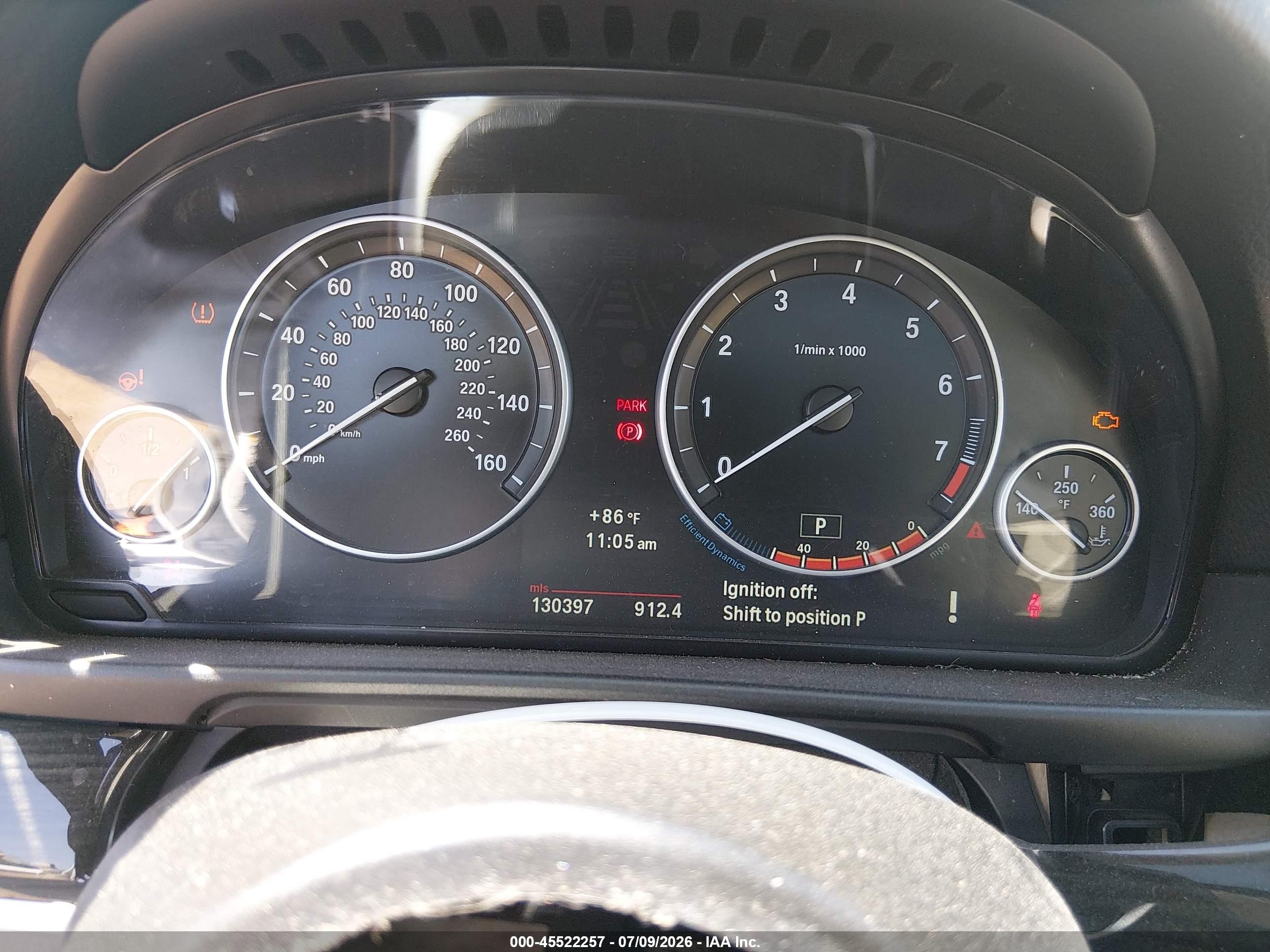 2013 Bmw 528i White vin: WBAXG5C56DD233083