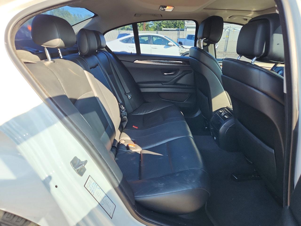 2013 Bmw 528 I White vin: WBAXG5C56DDY32985