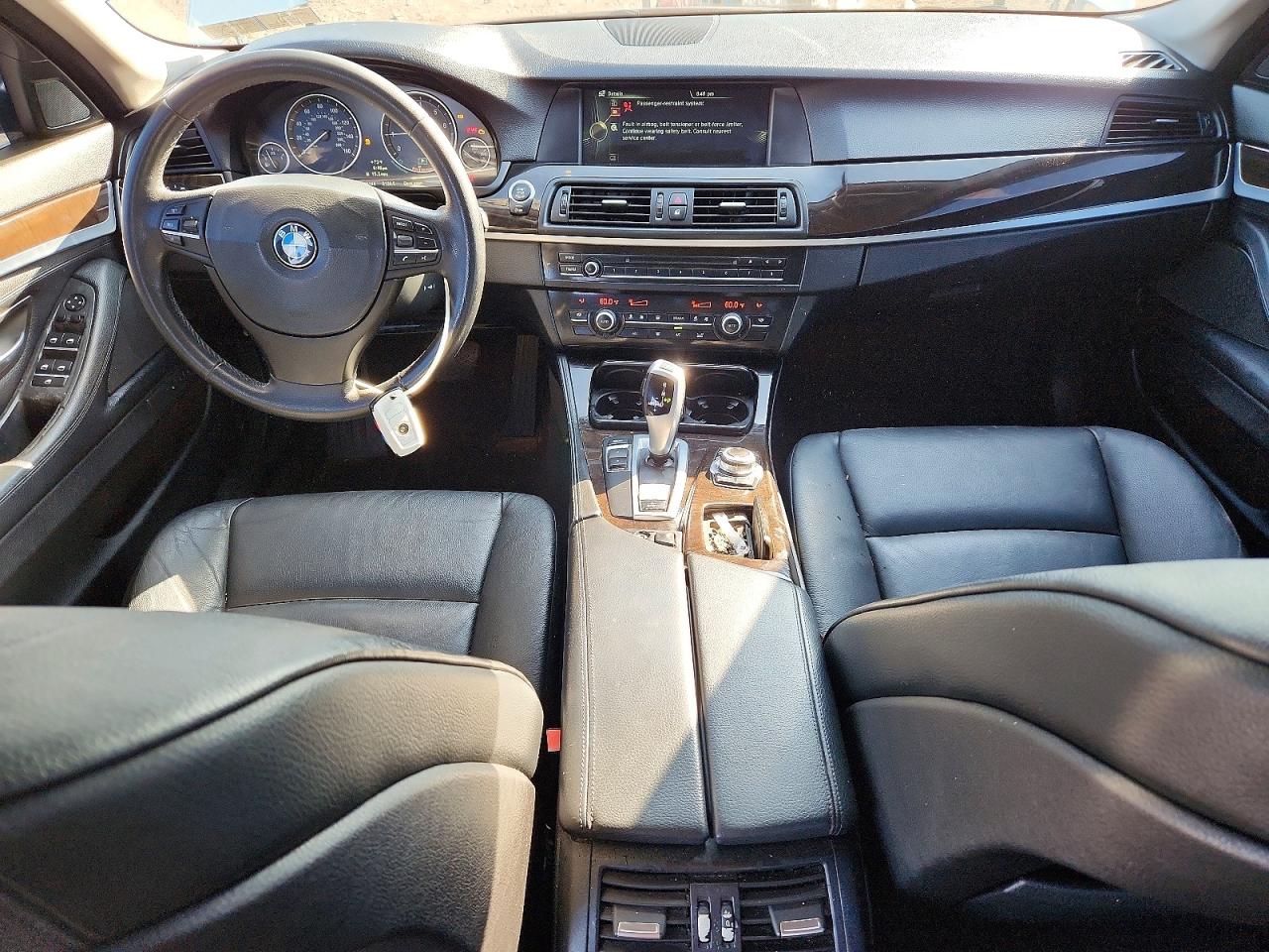 2013 Bmw 528 I White vin: WBAXG5C56DDY32985