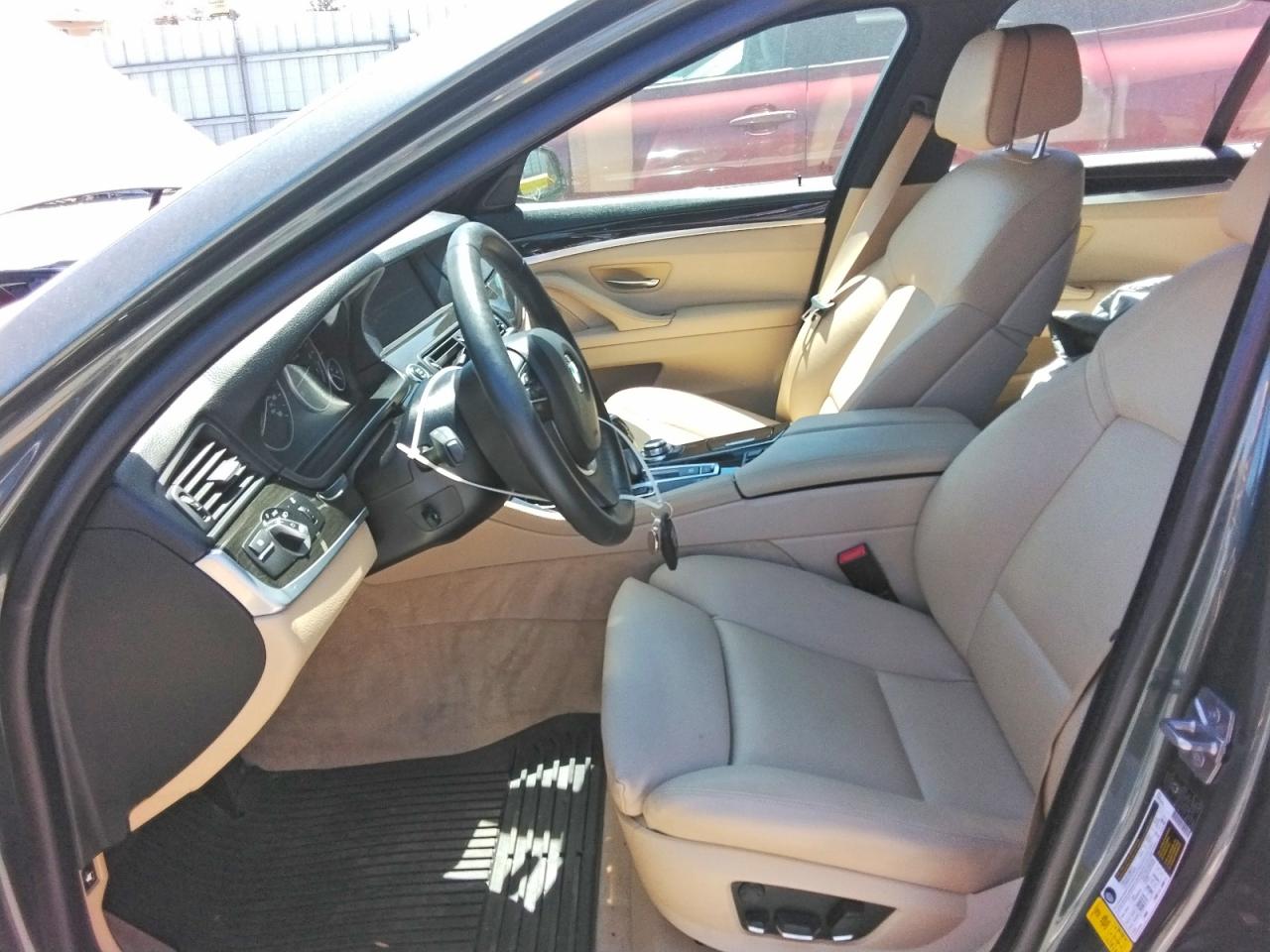 2012 Bmw 528 I Gray vin: WBAXG5C57CDX01594