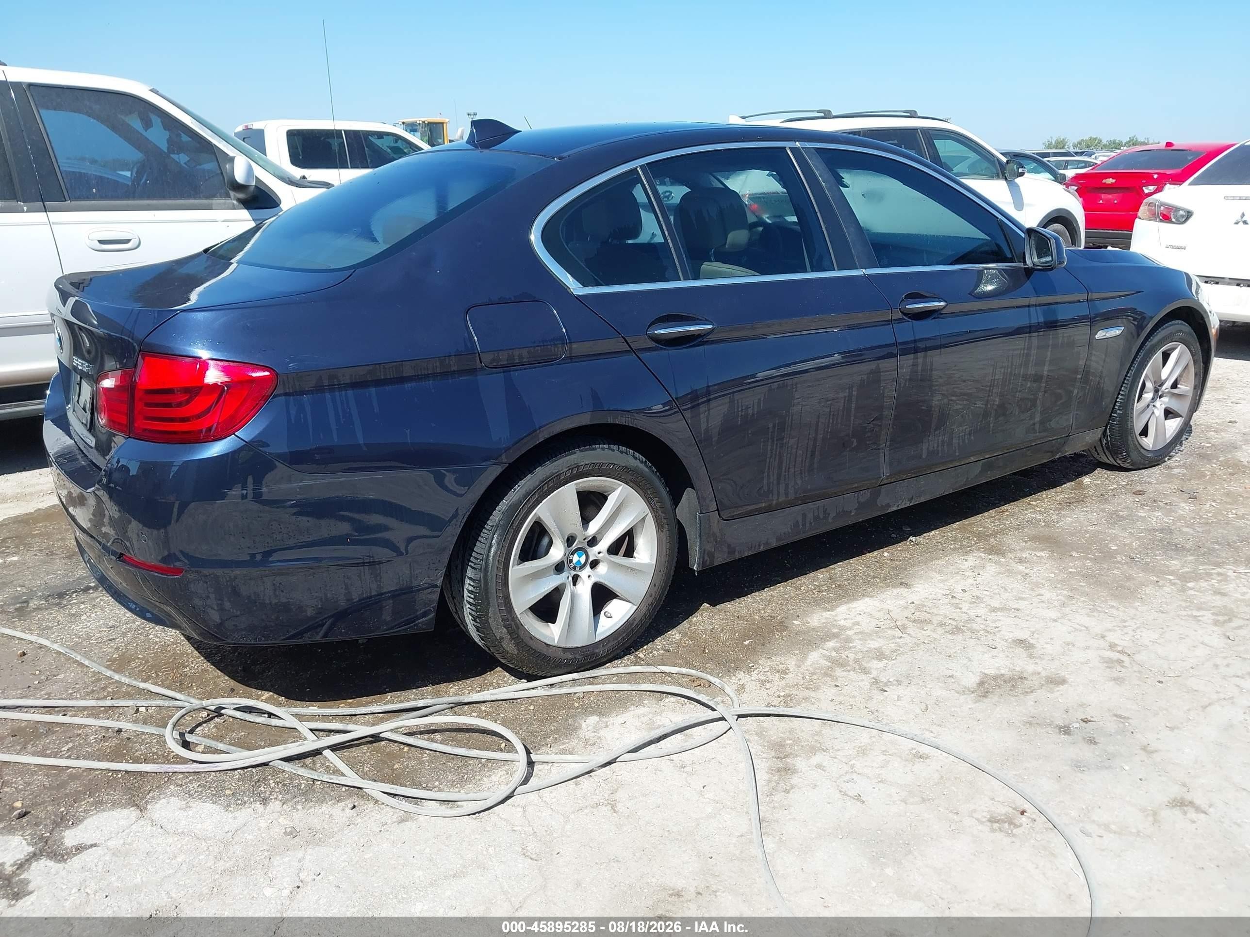 2013 Bmw 528i   Blue vin: WBAXG5C57DD233349