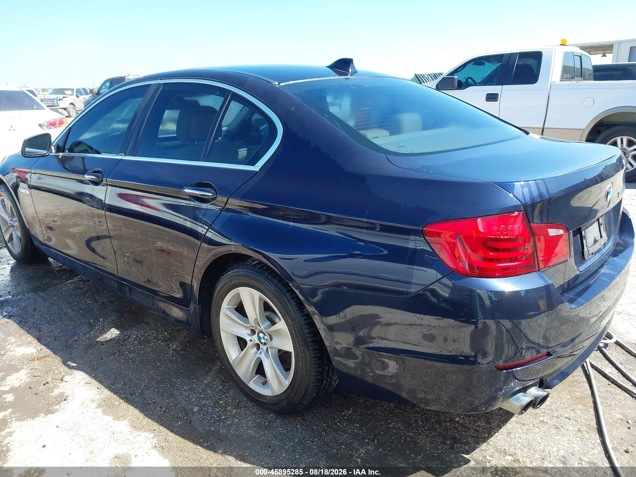 2013 Bmw 528i   Blue vin: WBAXG5C57DD233349