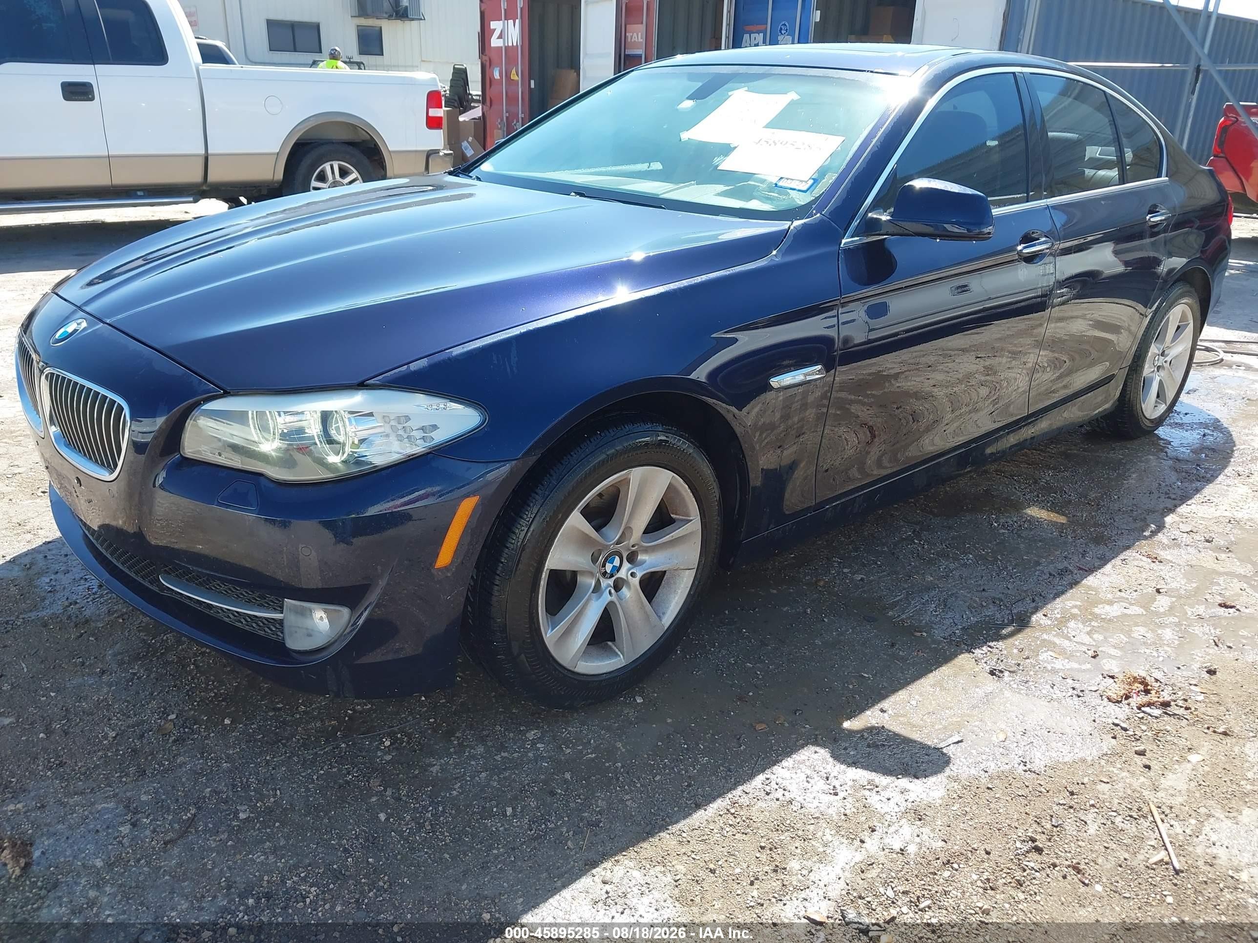 2013 Bmw 528i   Blue vin: WBAXG5C57DD233349