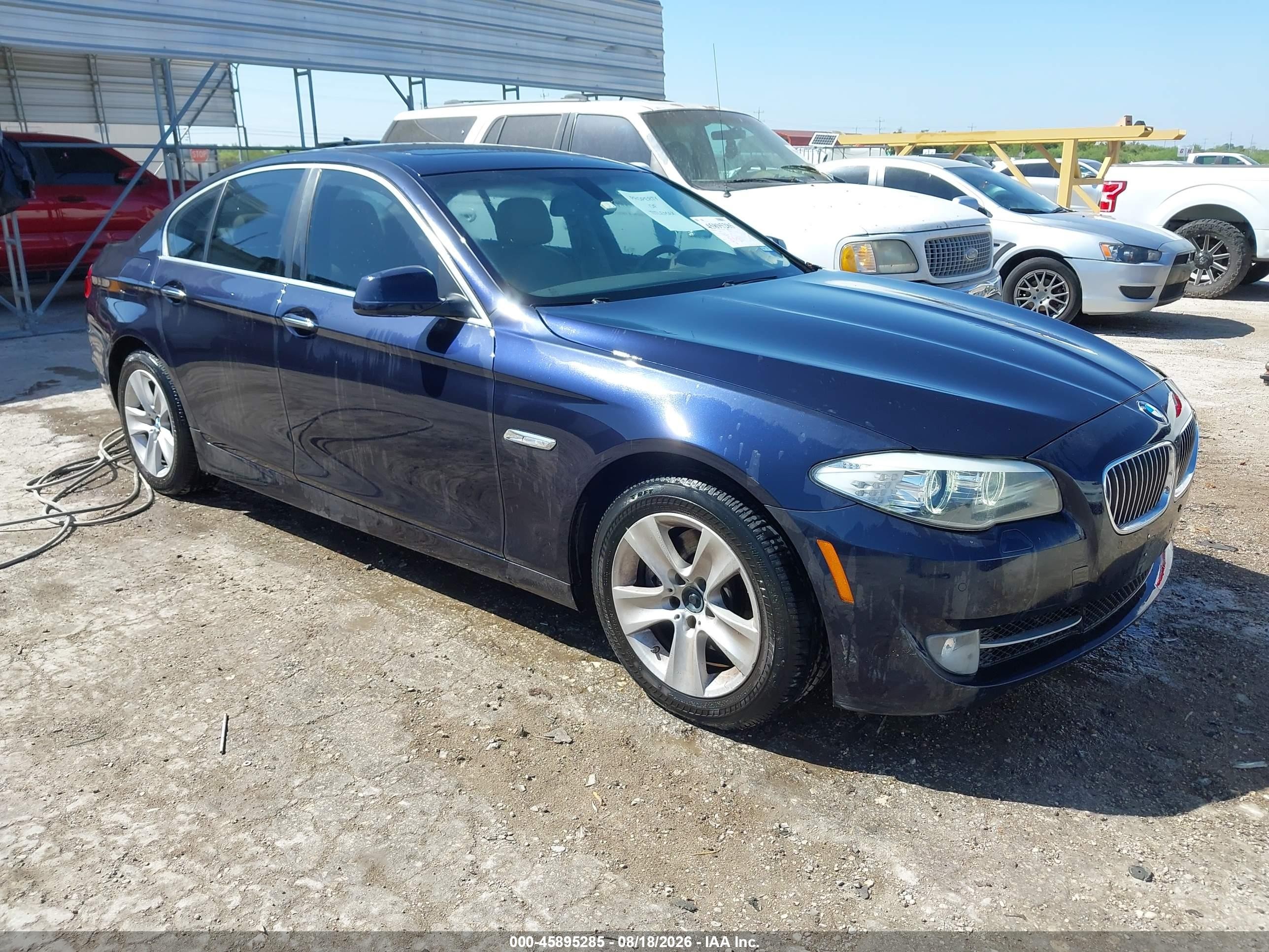 2013 Bmw 528i   Blue vin: WBAXG5C57DD233349