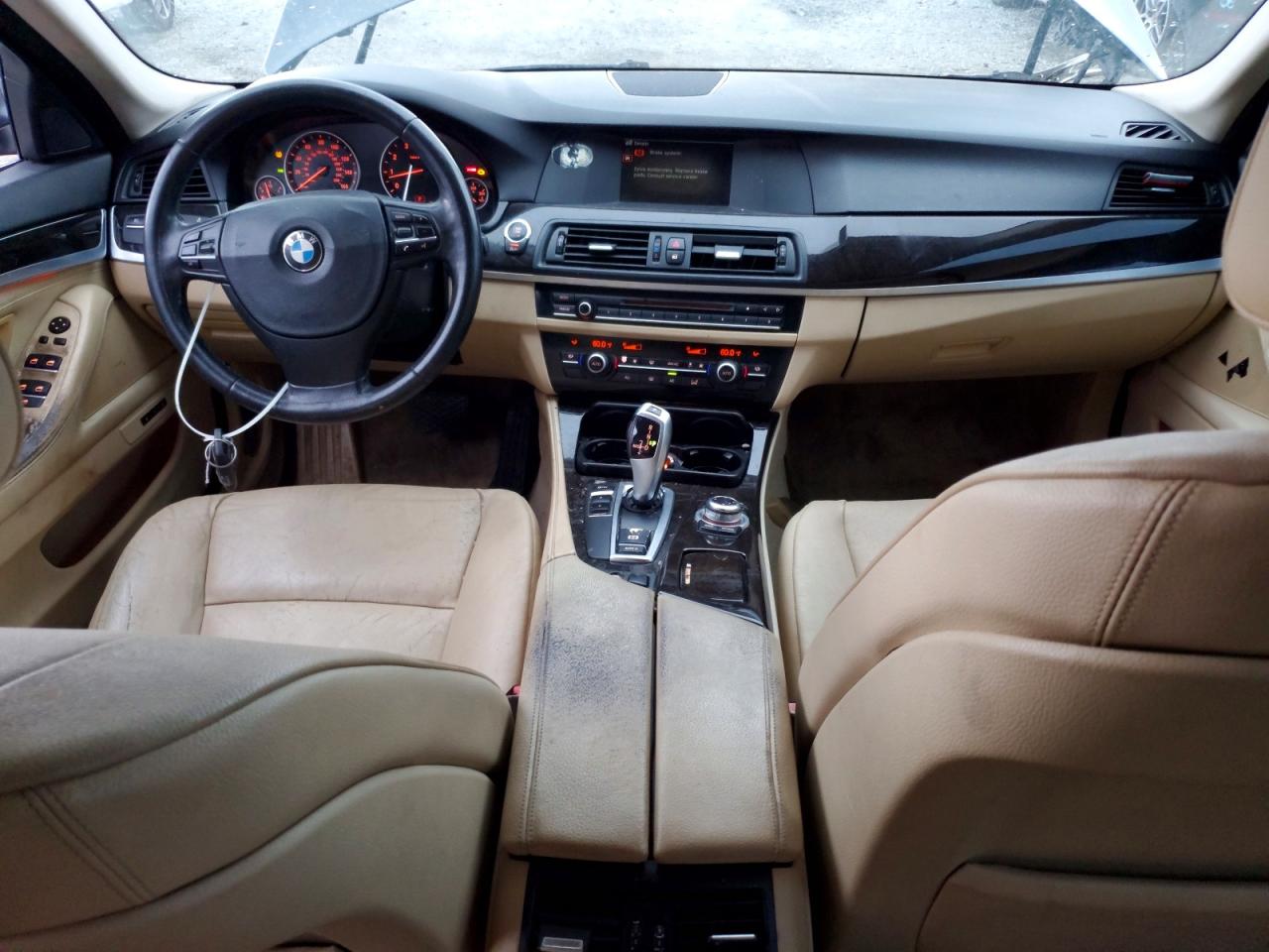 2013 Bmw 528 I Blue vin: WBAXG5C57DD235053