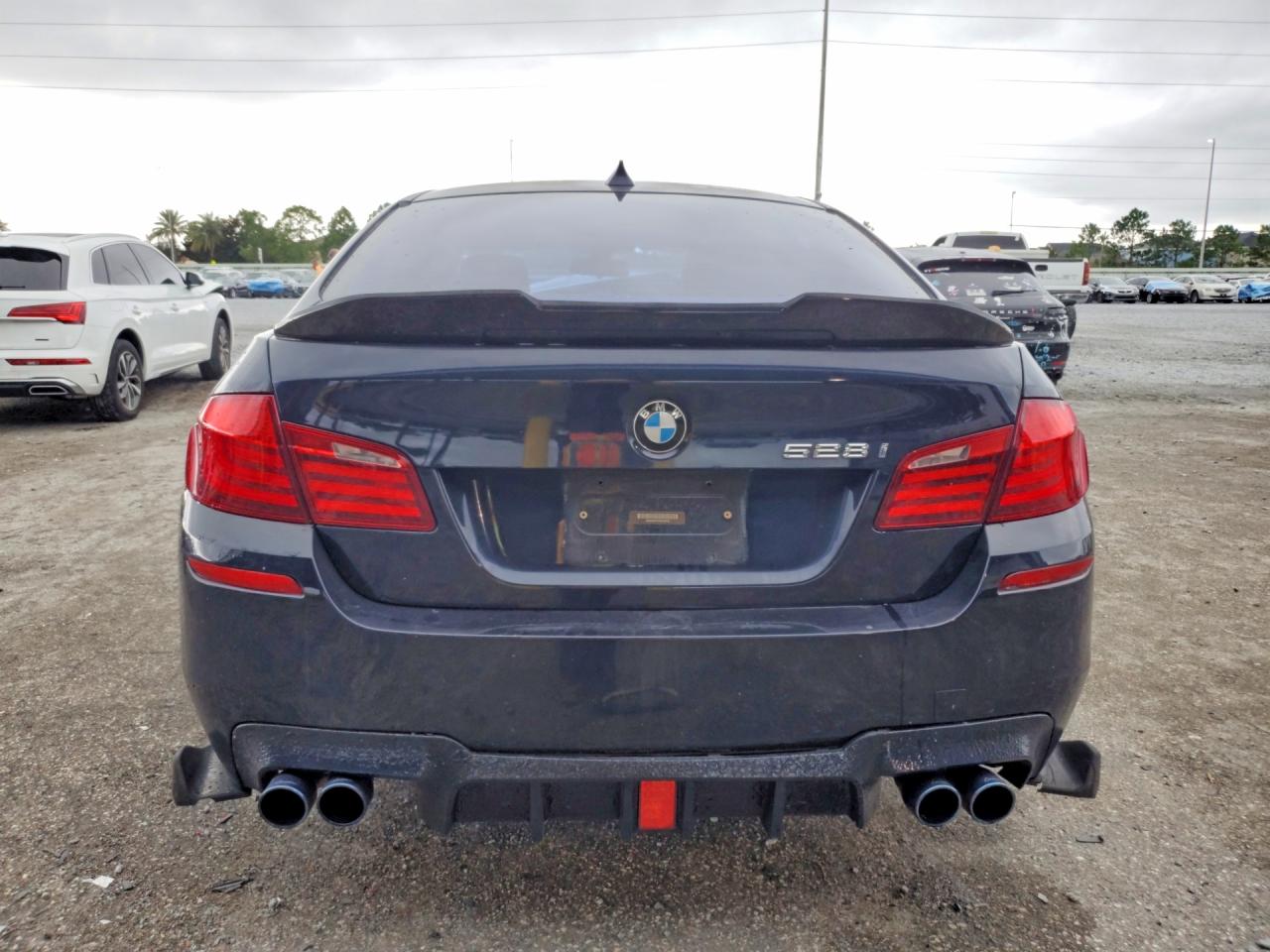 2013 Bmw 528 I Blue vin: WBAXG5C57DD235053