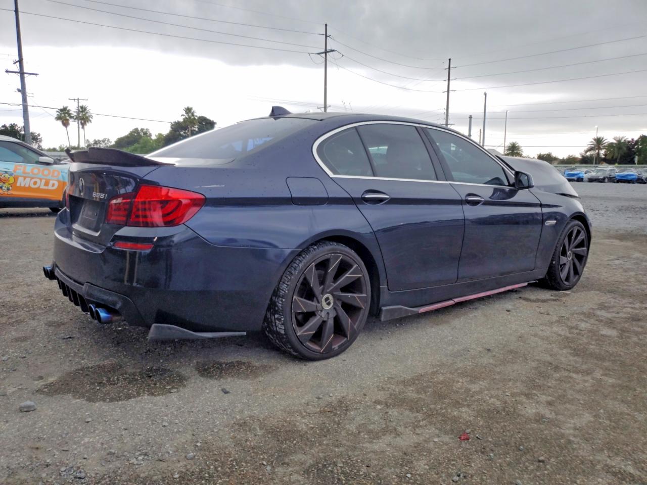2013 Bmw 528 I Blue vin: WBAXG5C57DD235053