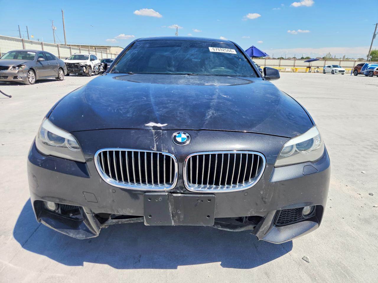 2012 Bmw 528 I Charcoal vin: WBAXG5C58CDW24668