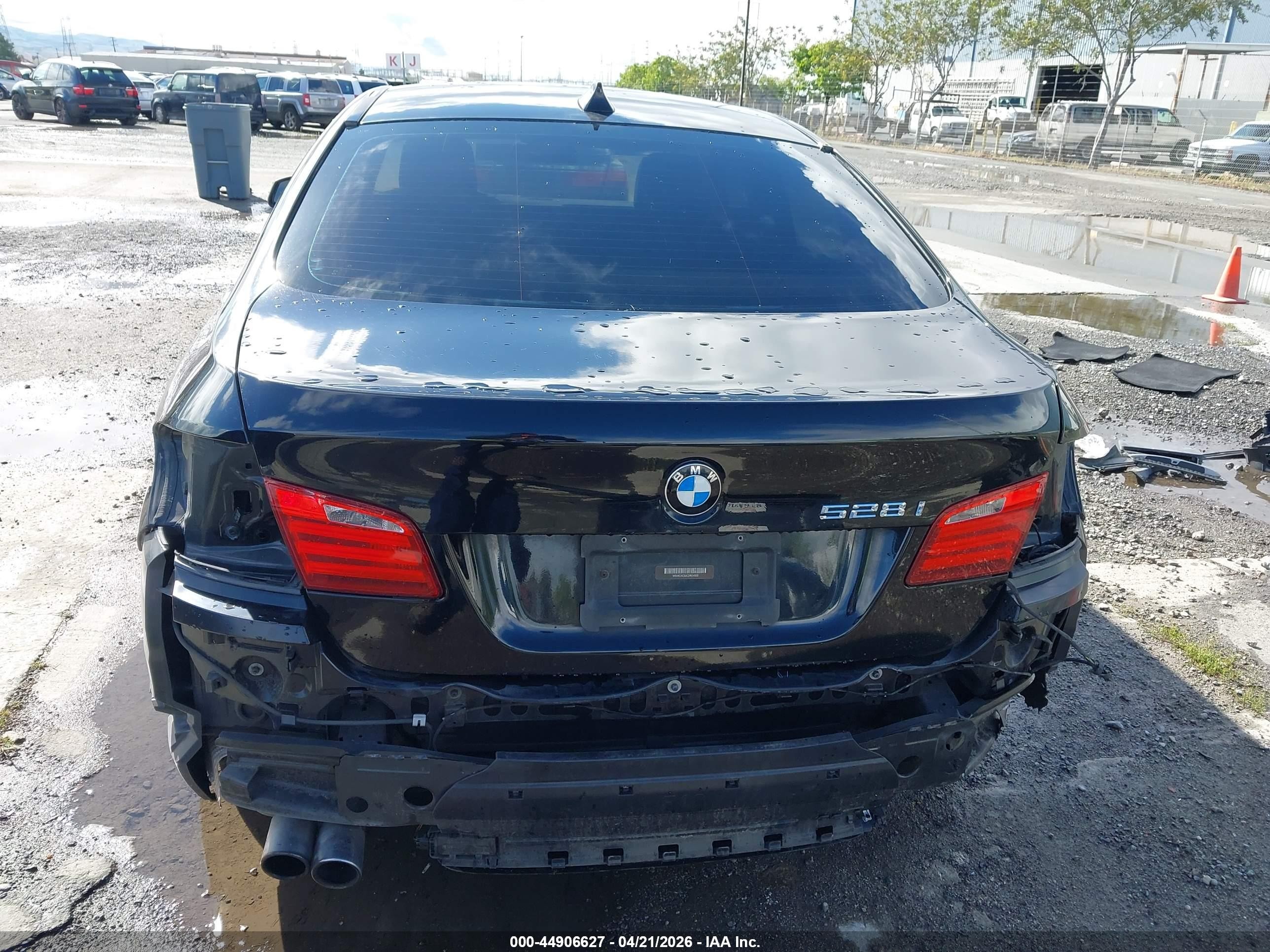 2012 Bmw 528i   Black vin: WBAXG5C58CDW24802
