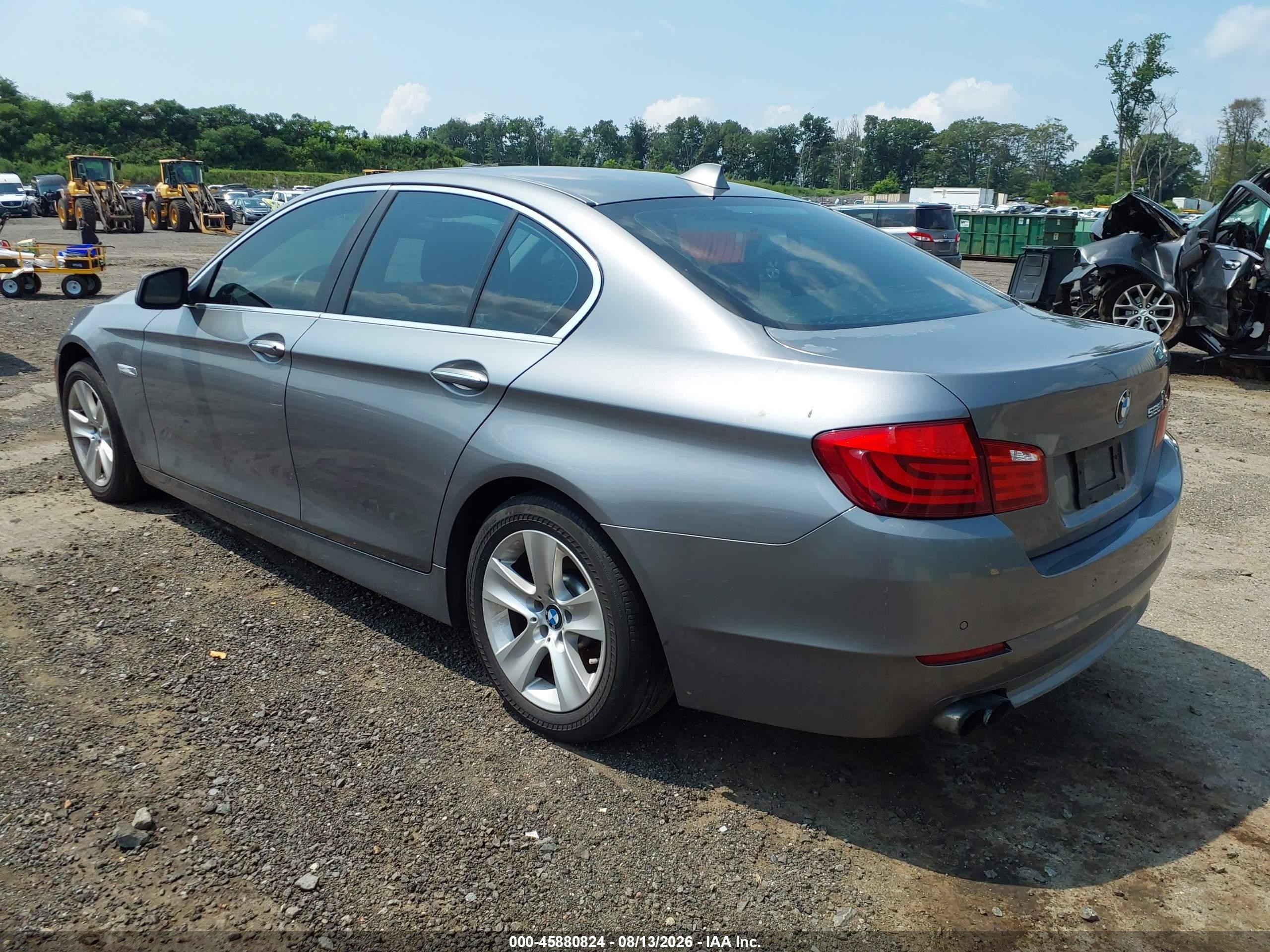2012 Bmw 528i   Gray vin: WBAXG5C58CDX04584