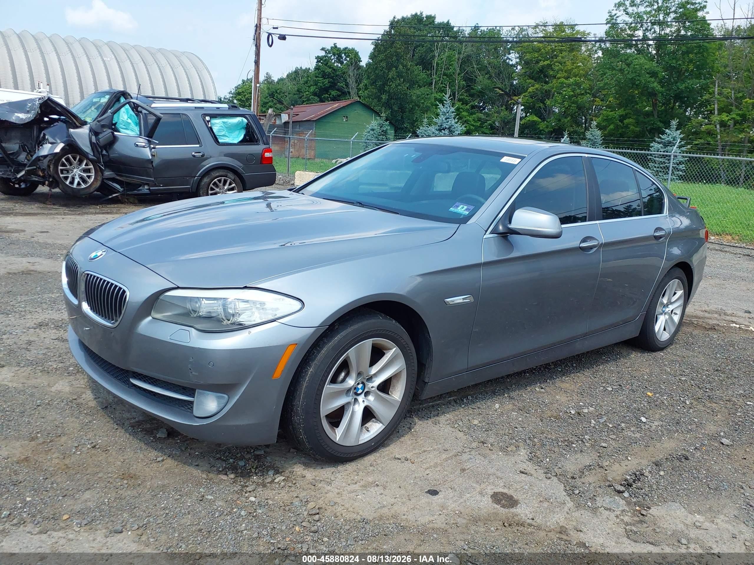 2012 Bmw 528i   Gray vin: WBAXG5C58CDX04584