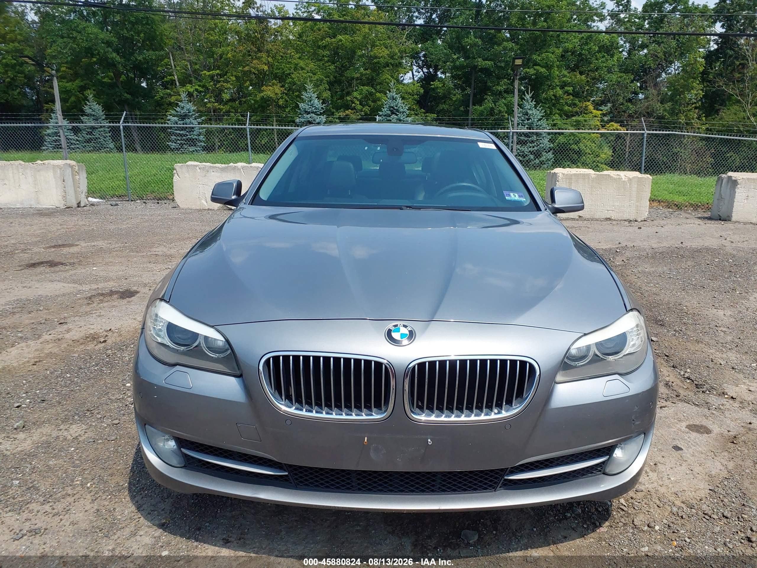 2012 Bmw 528i   Gray vin: WBAXG5C58CDX04584