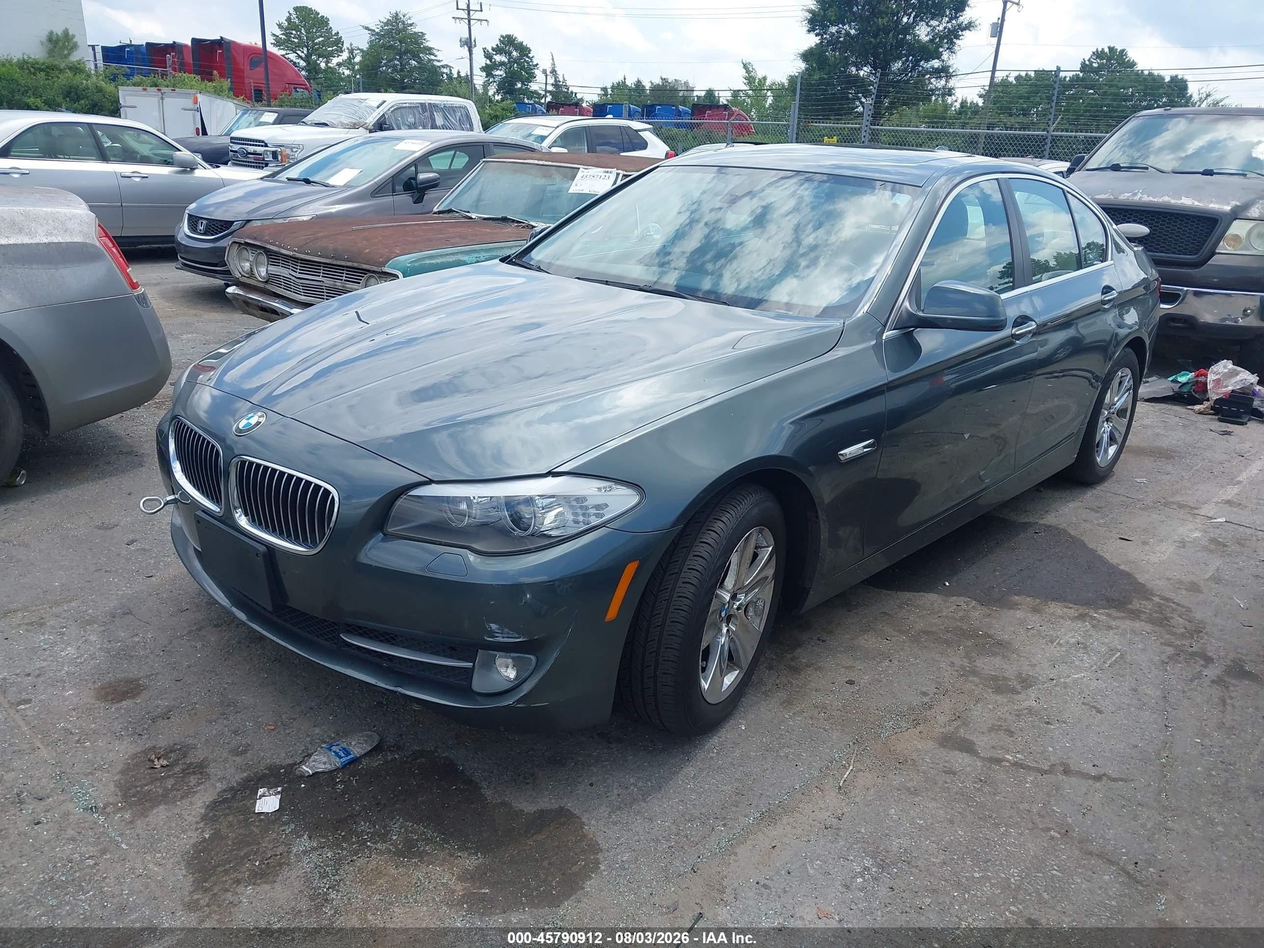 2012 Bmw 528i   Green vin: WBAXG5C58CDY29102