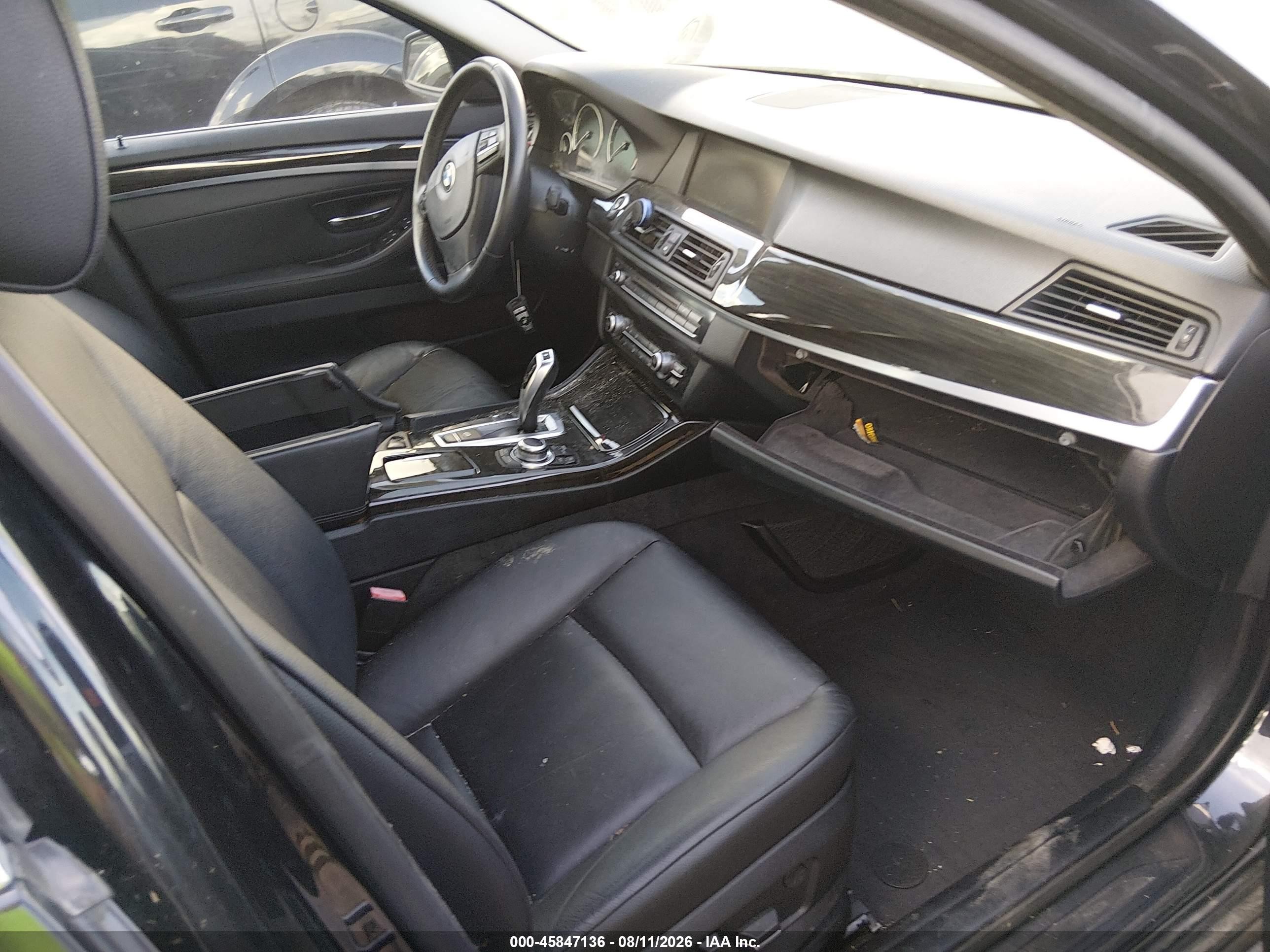 2013 Bmw 528i   Black vin: WBAXG5C58DD229679