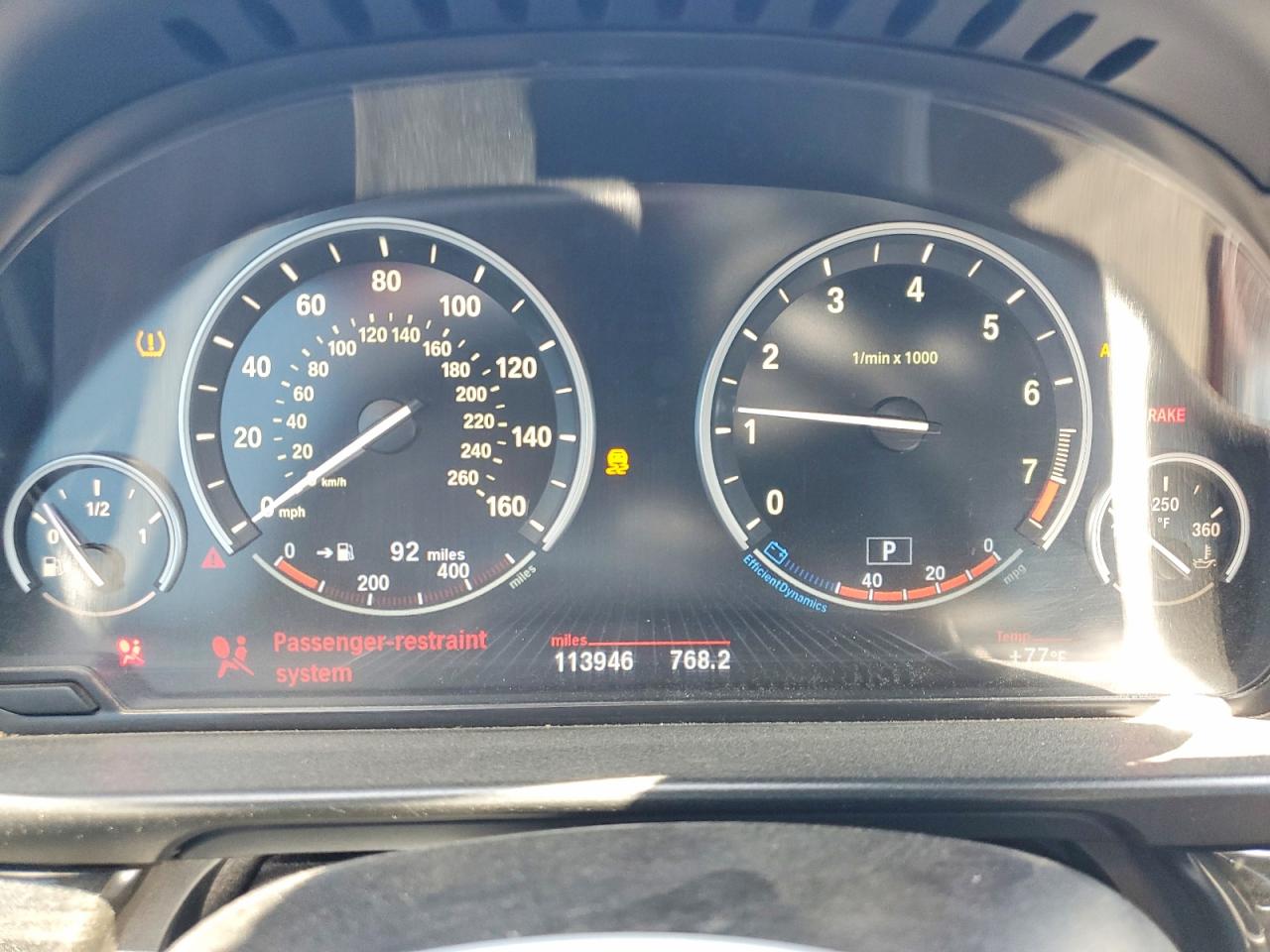 2013 Bmw 528 I Black vin: WBAXG5C58DD230072