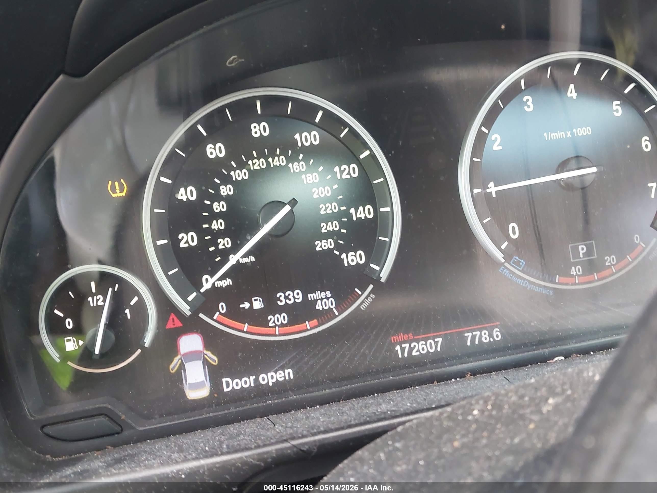 2013 Bmw 528i   Gray vin: WBAXG5C58DDY31028