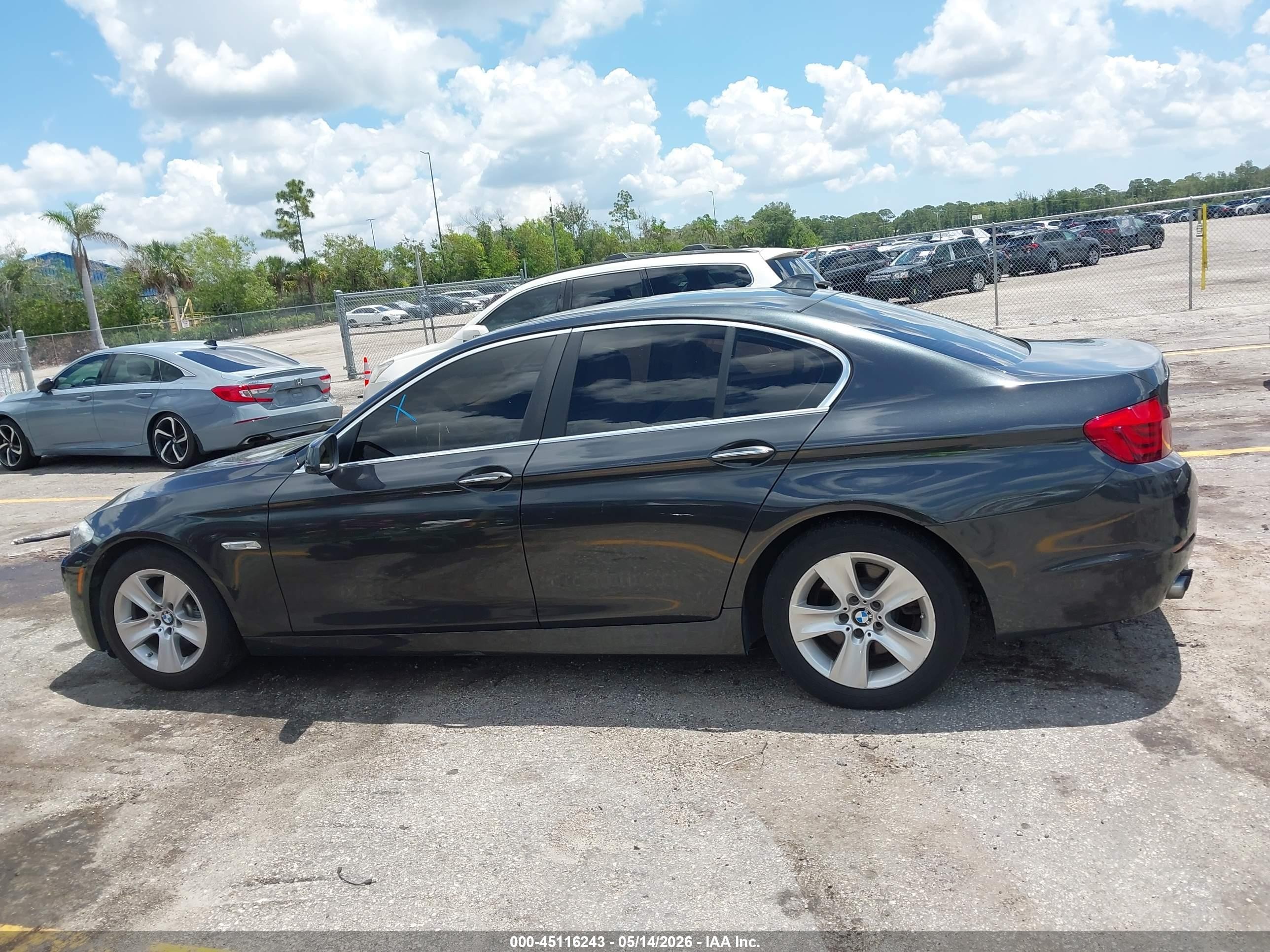 2013 Bmw 528i   Gray vin: WBAXG5C58DDY31028
